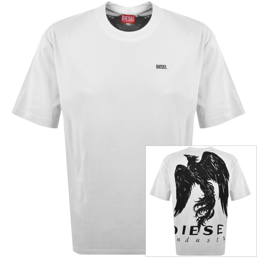 Diesel T Boggy V3 T Shirt White