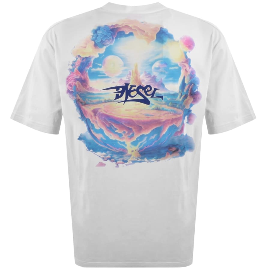 Diesel T Boggy V5 T Shirt White