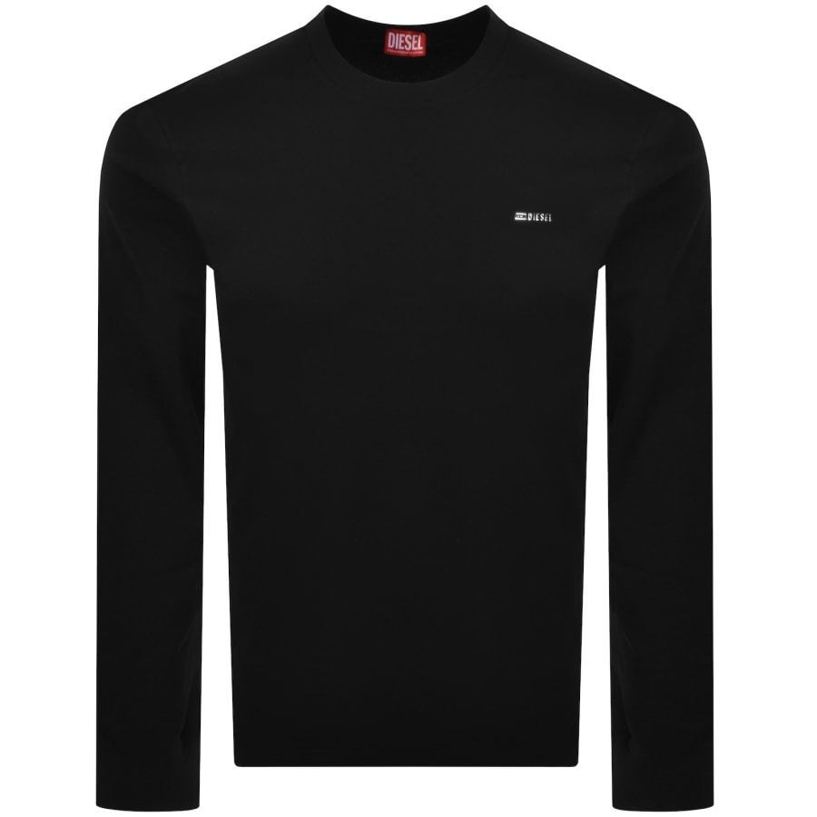 Diesel T Miegor Long Sleeve T Shirt Black