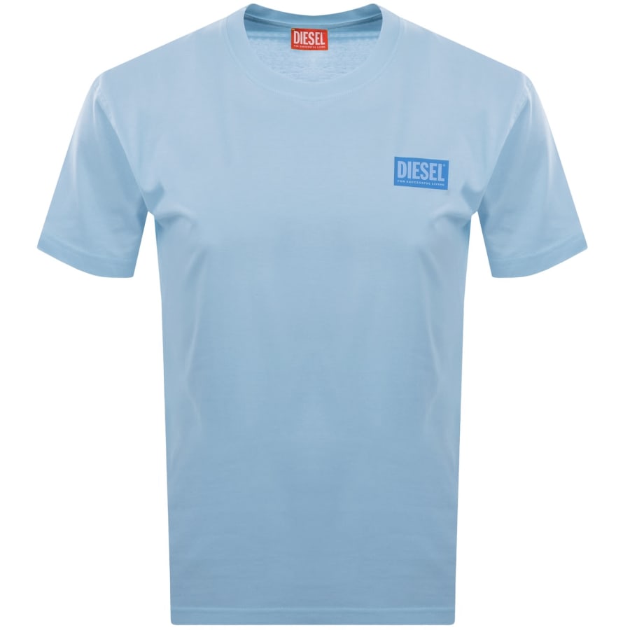 Diesel T Norm V13 T Shirt Blue