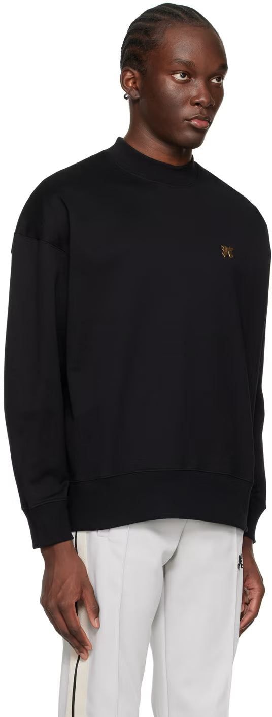 Black Plaque Sweatshirt