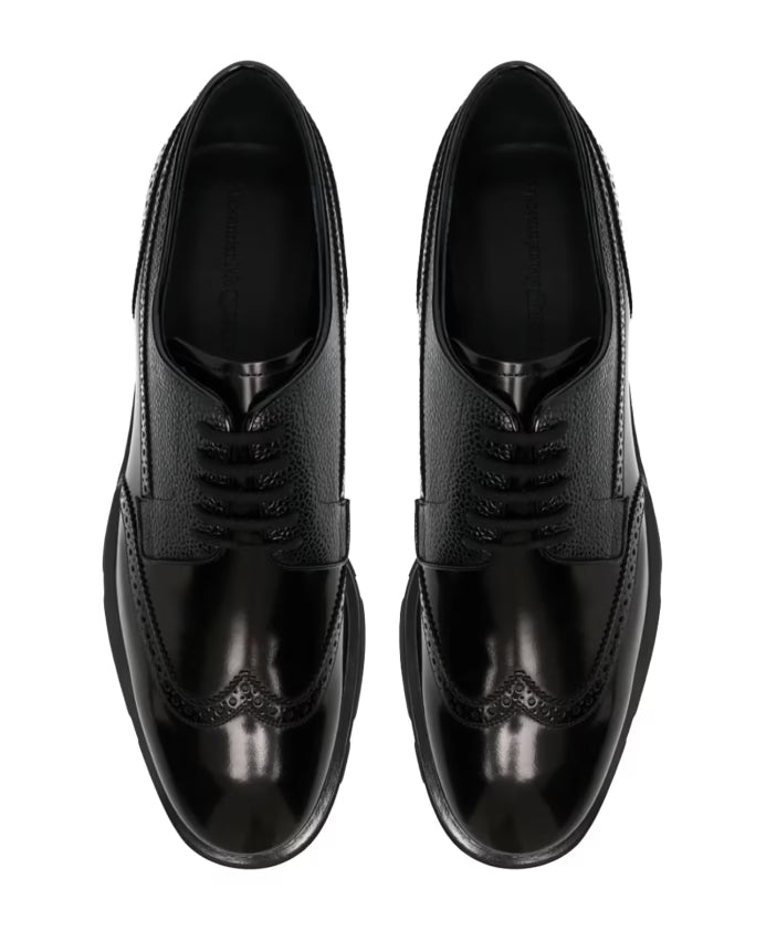 Leather Lace-Up Shoes