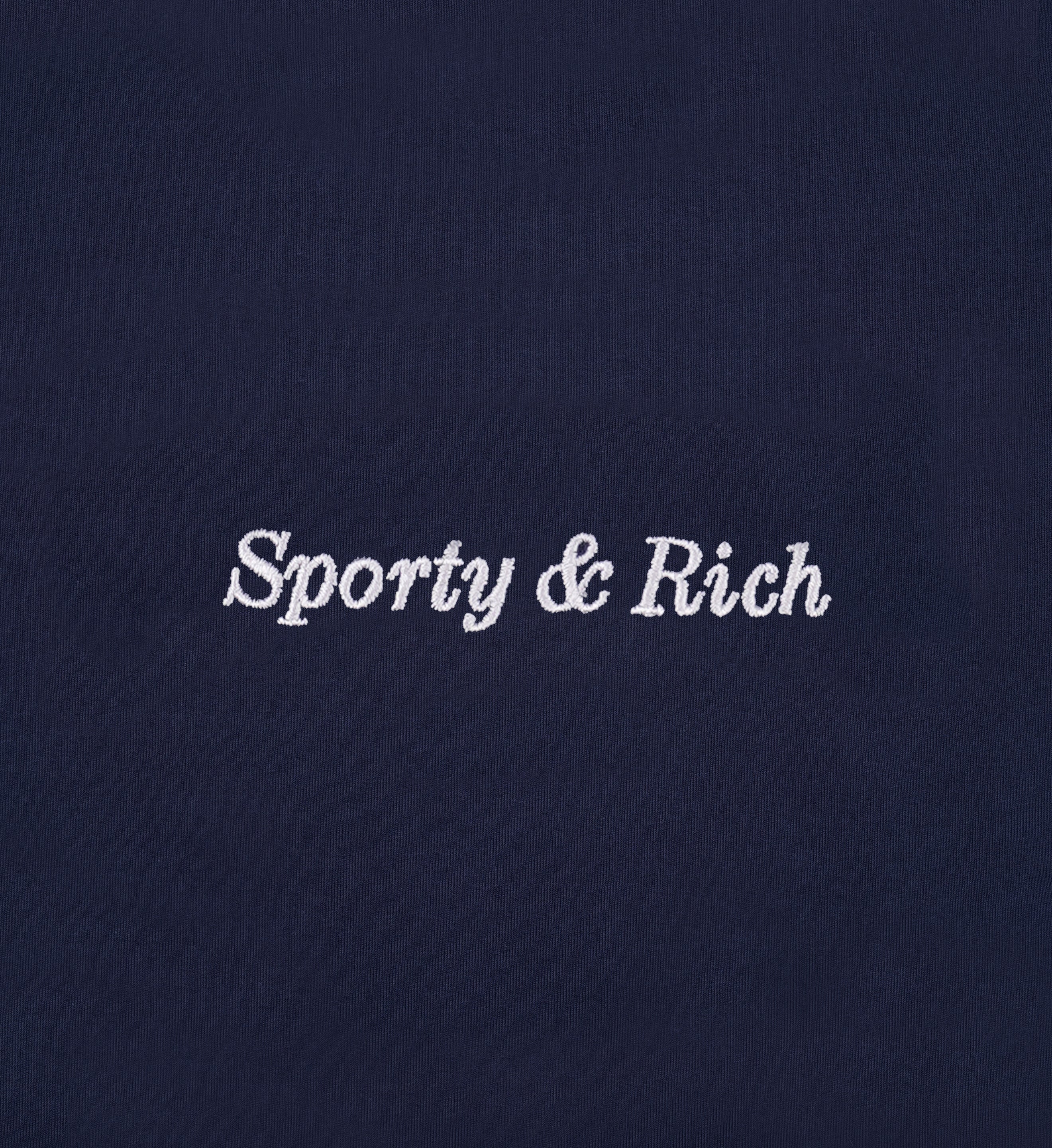 Eden Crest Hoodie - Navy/White