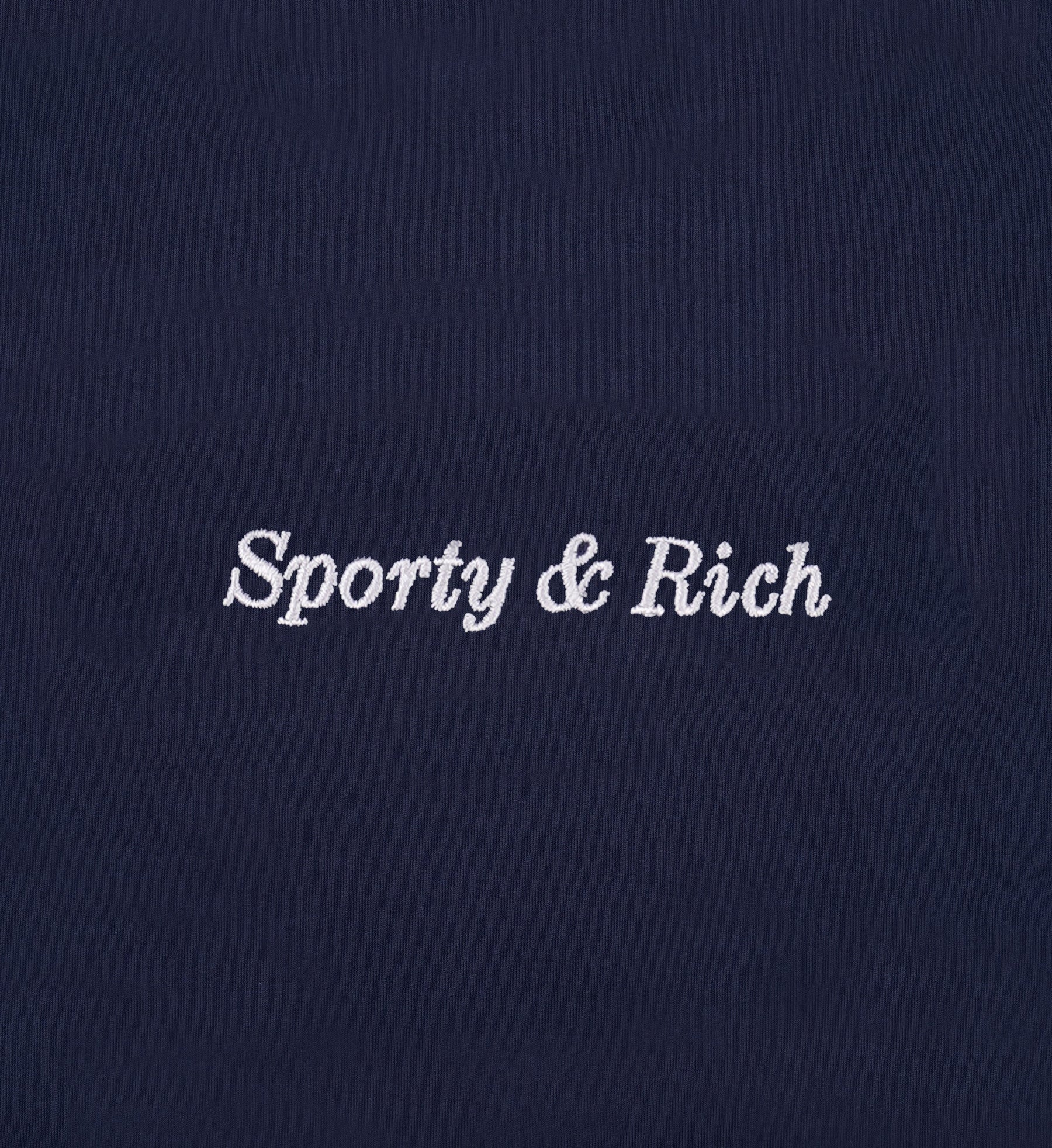 Eden Crest Hoodie - Navy/White
