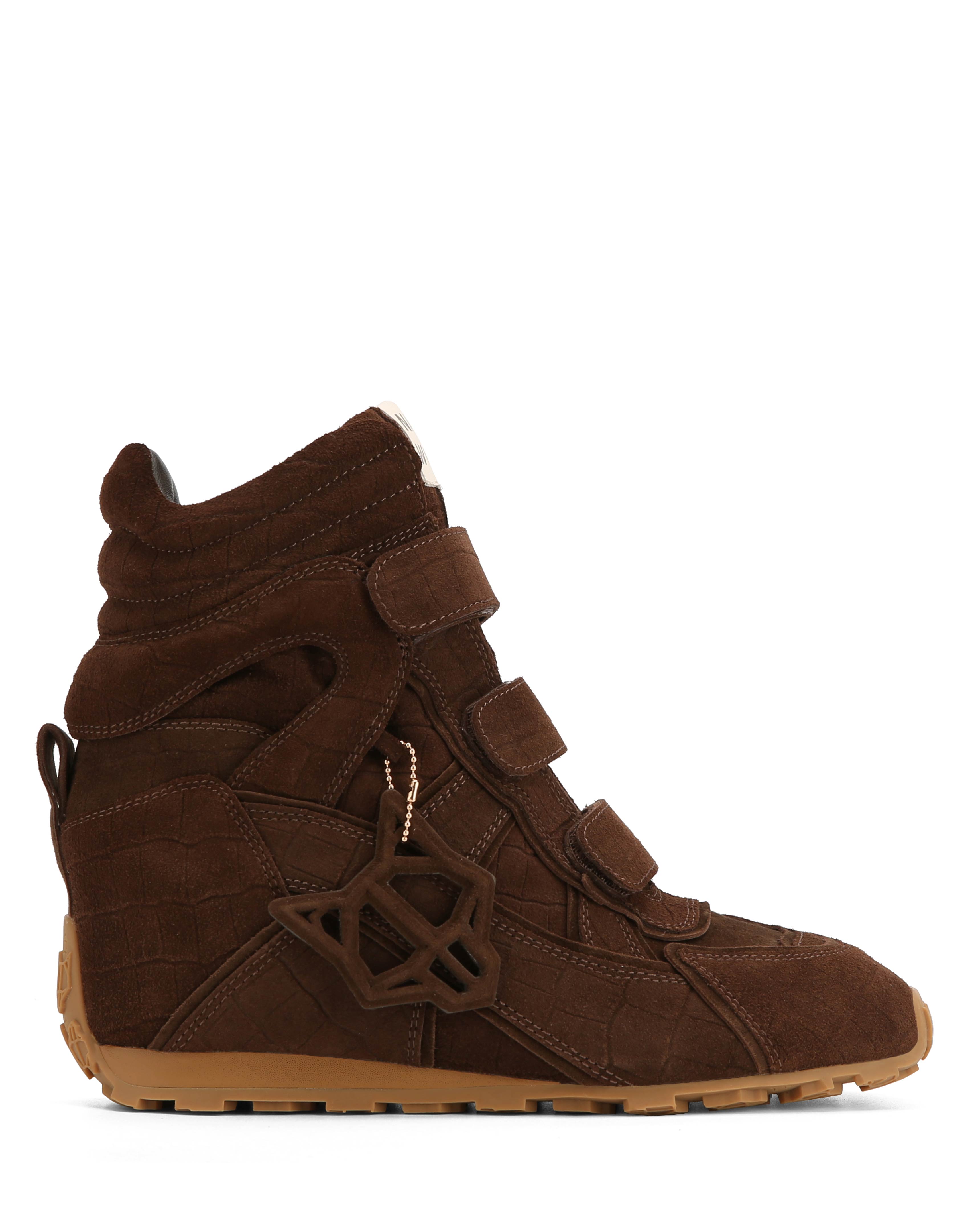 Element Brown Croc Suede