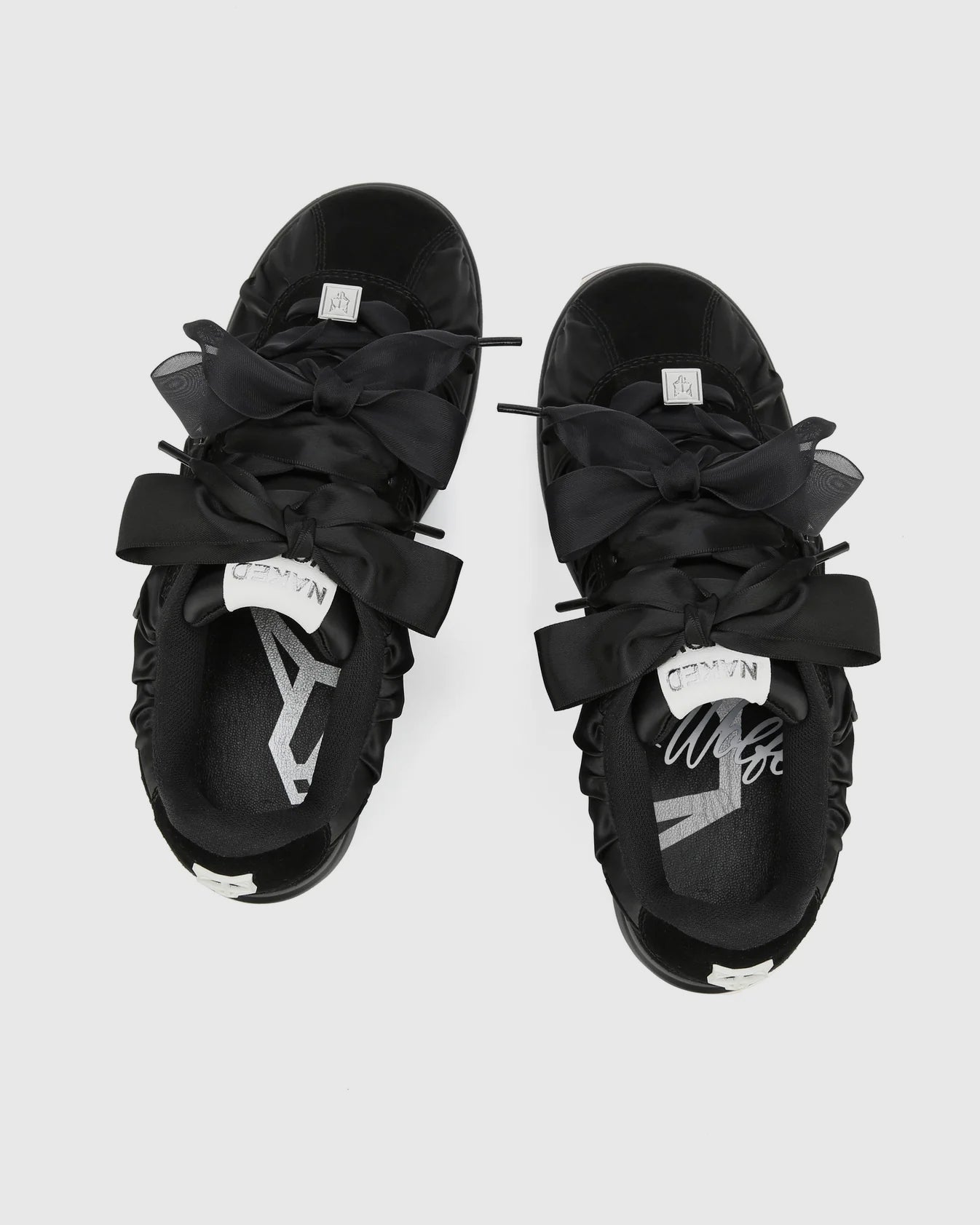 Expensed Black Satin