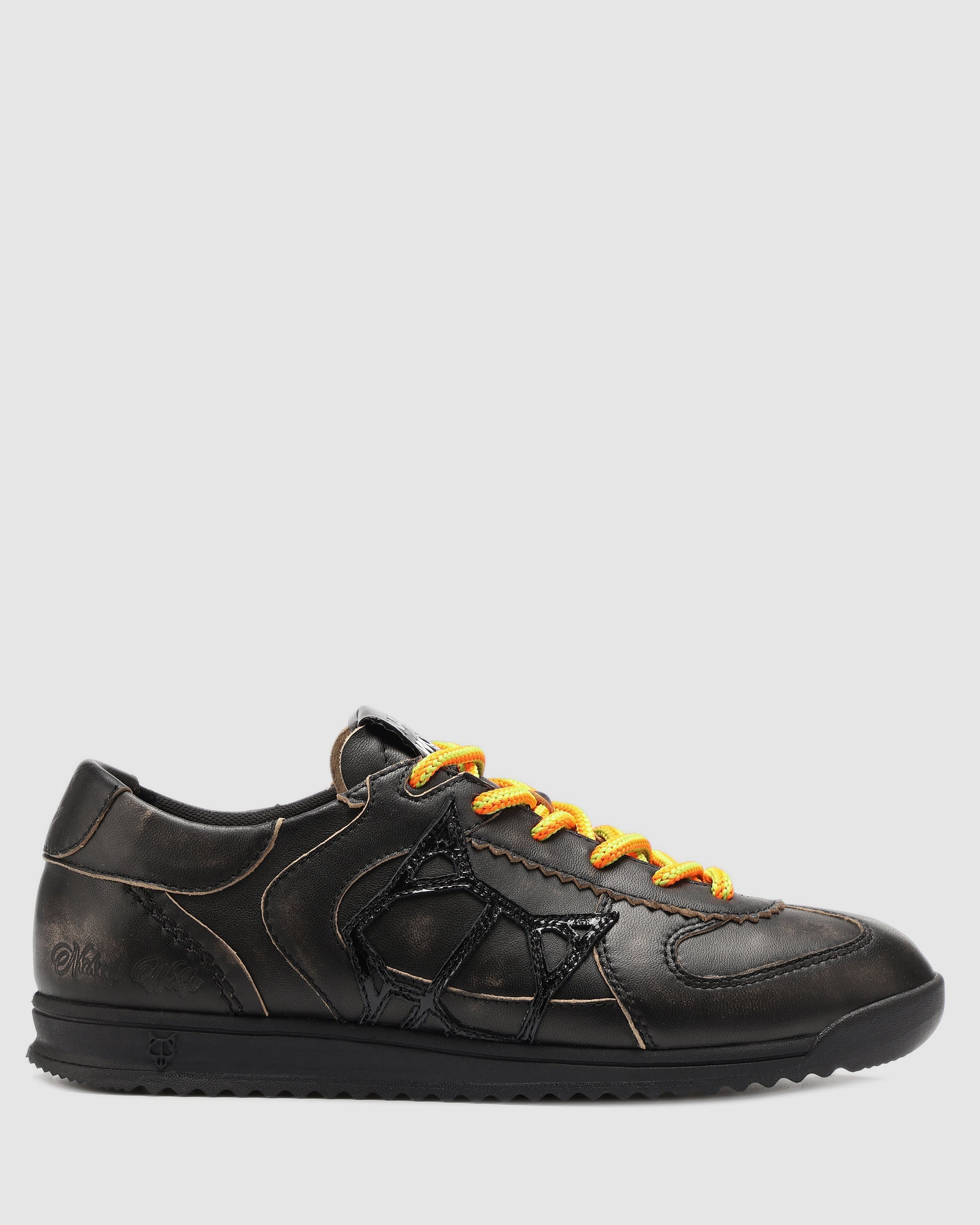 Exposuree Black Rub Off Alcohol Leather