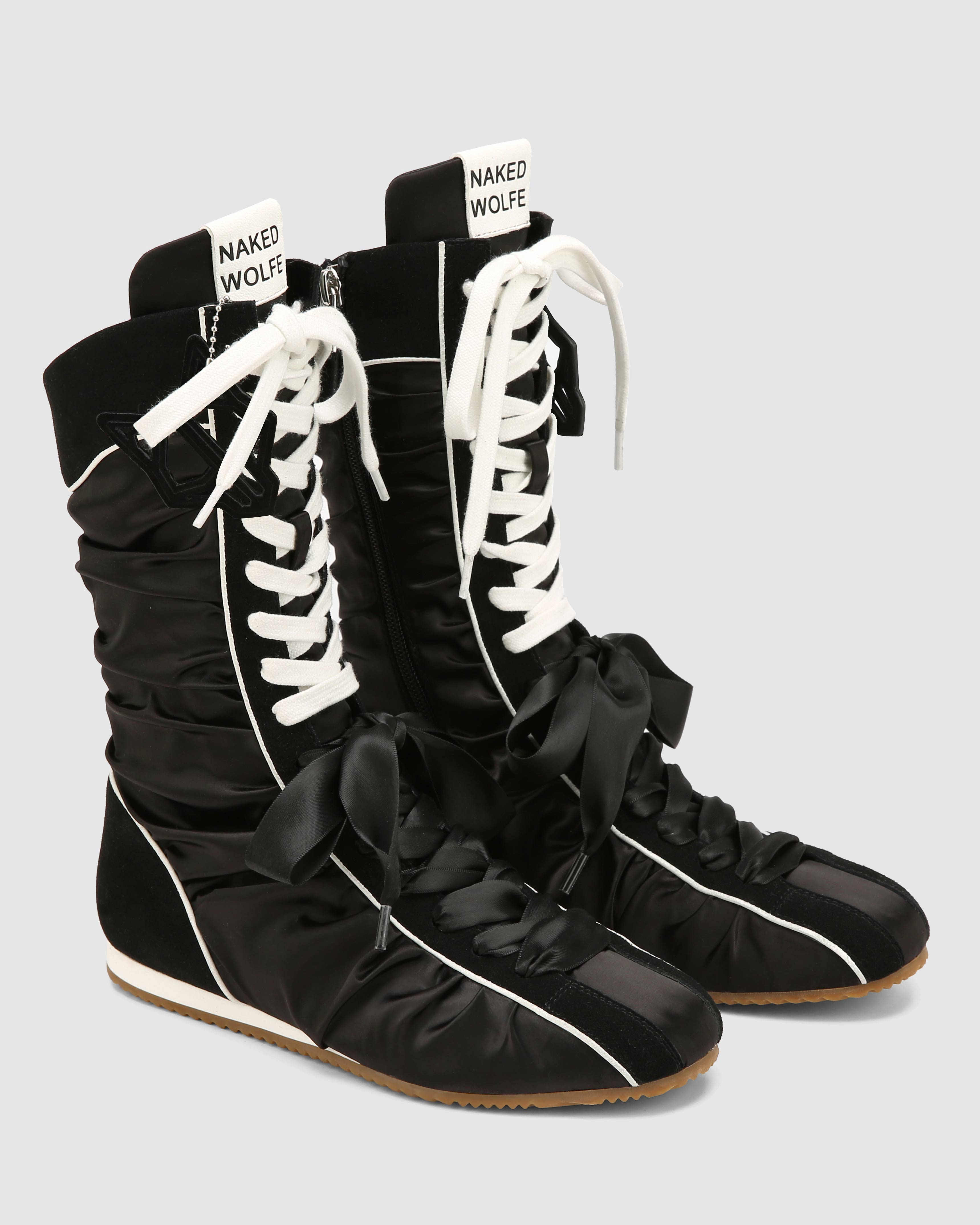 Extreme Black Satin