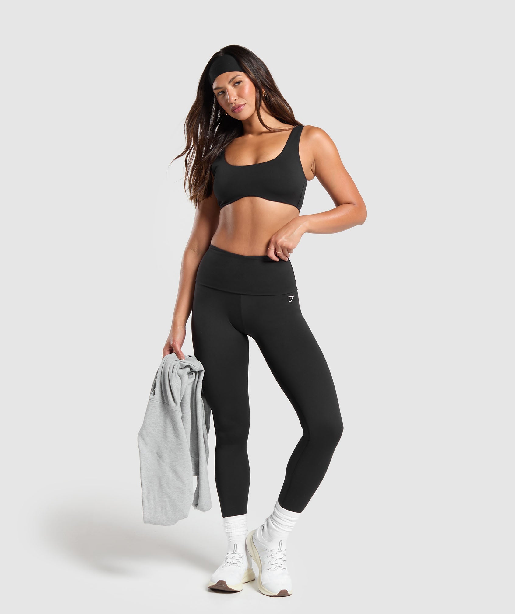 Gymshark Everyday Foldover Leggings - Black