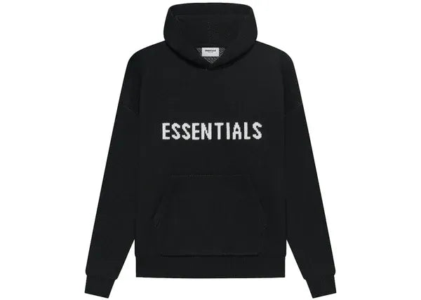 FOG Essentials Knit Hoodie Black