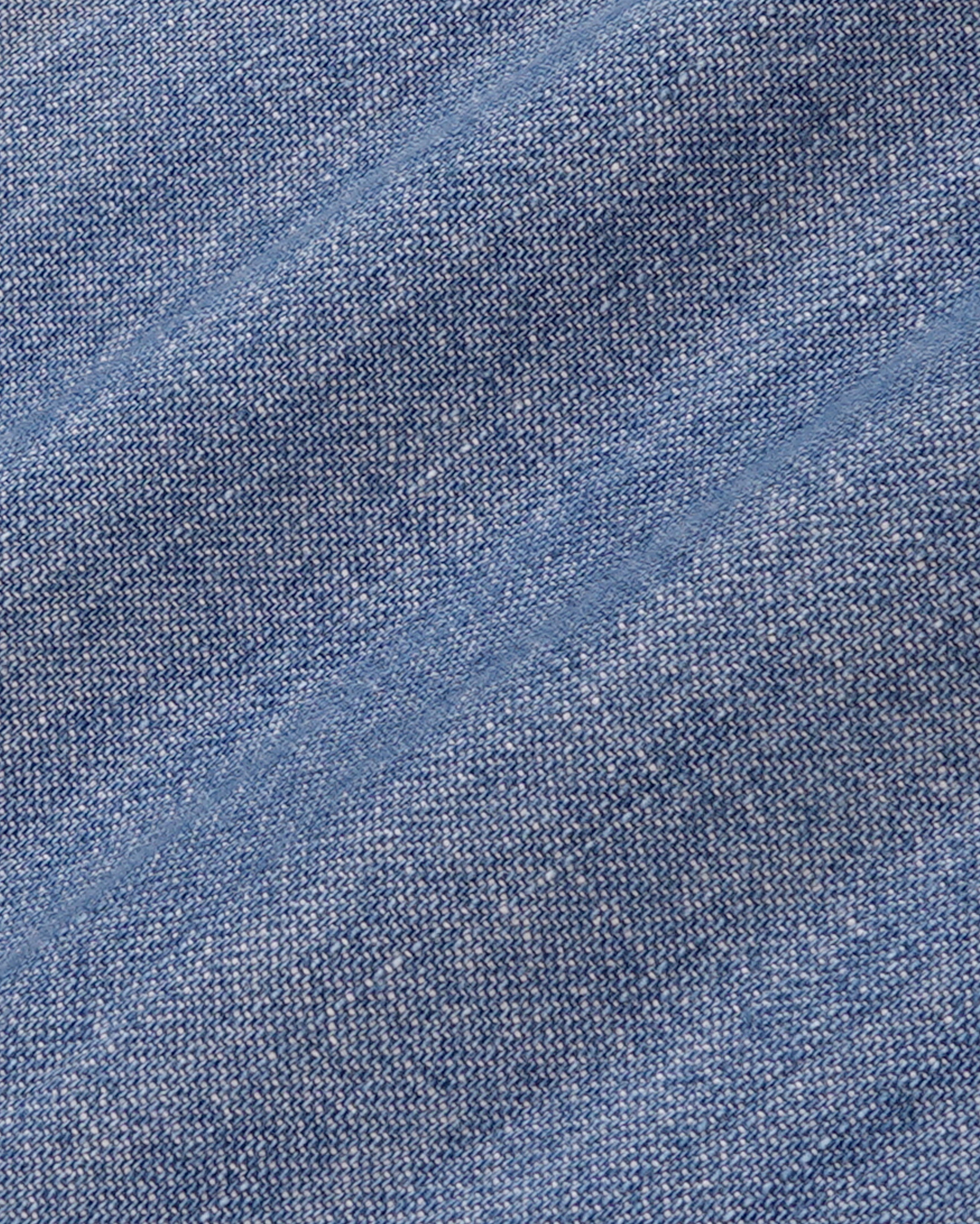 SRC Oversized Denim BD Shirt - Light Blue