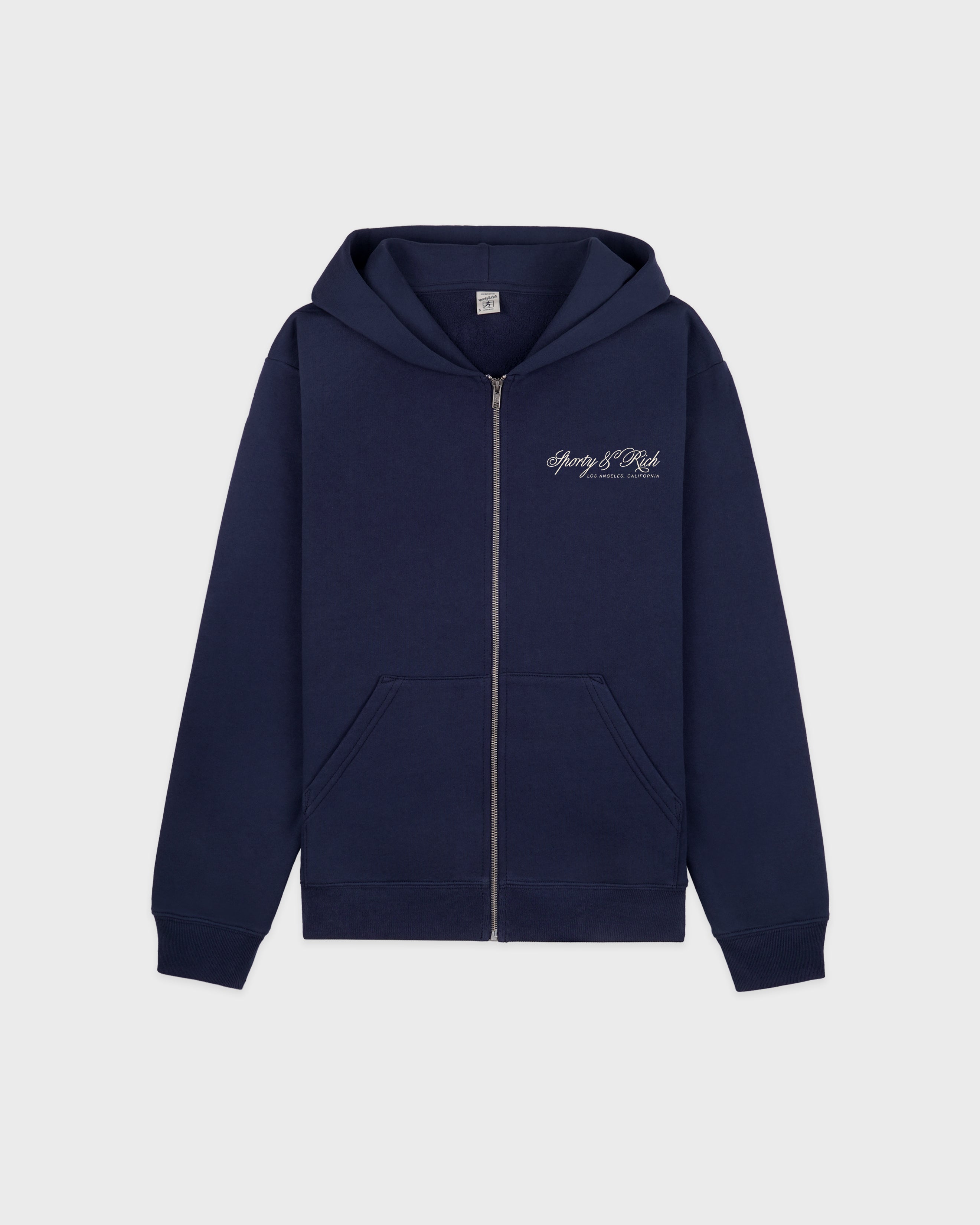International Zip Hoodie - Navy