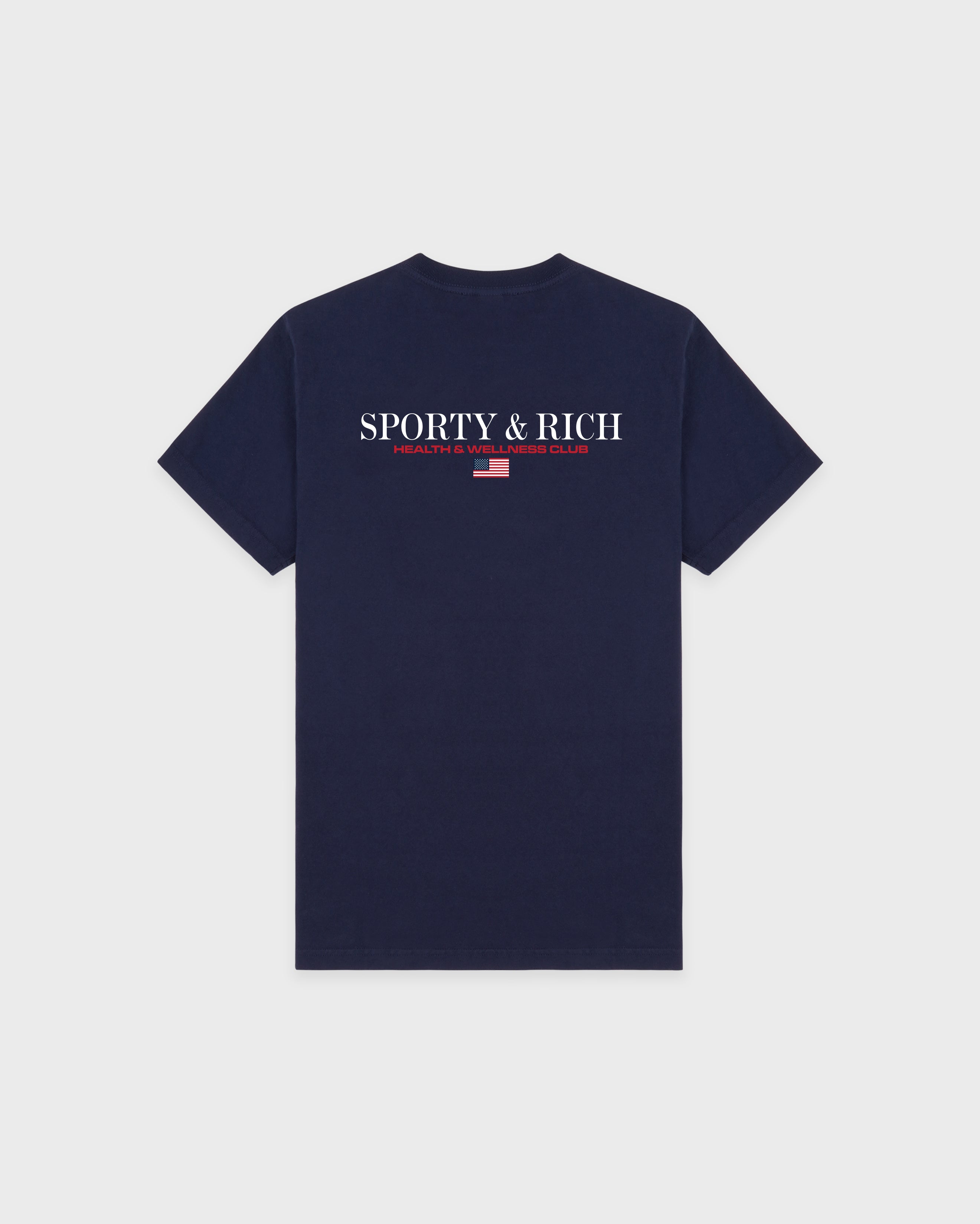 Nautical T-Shirt - Navy/White
