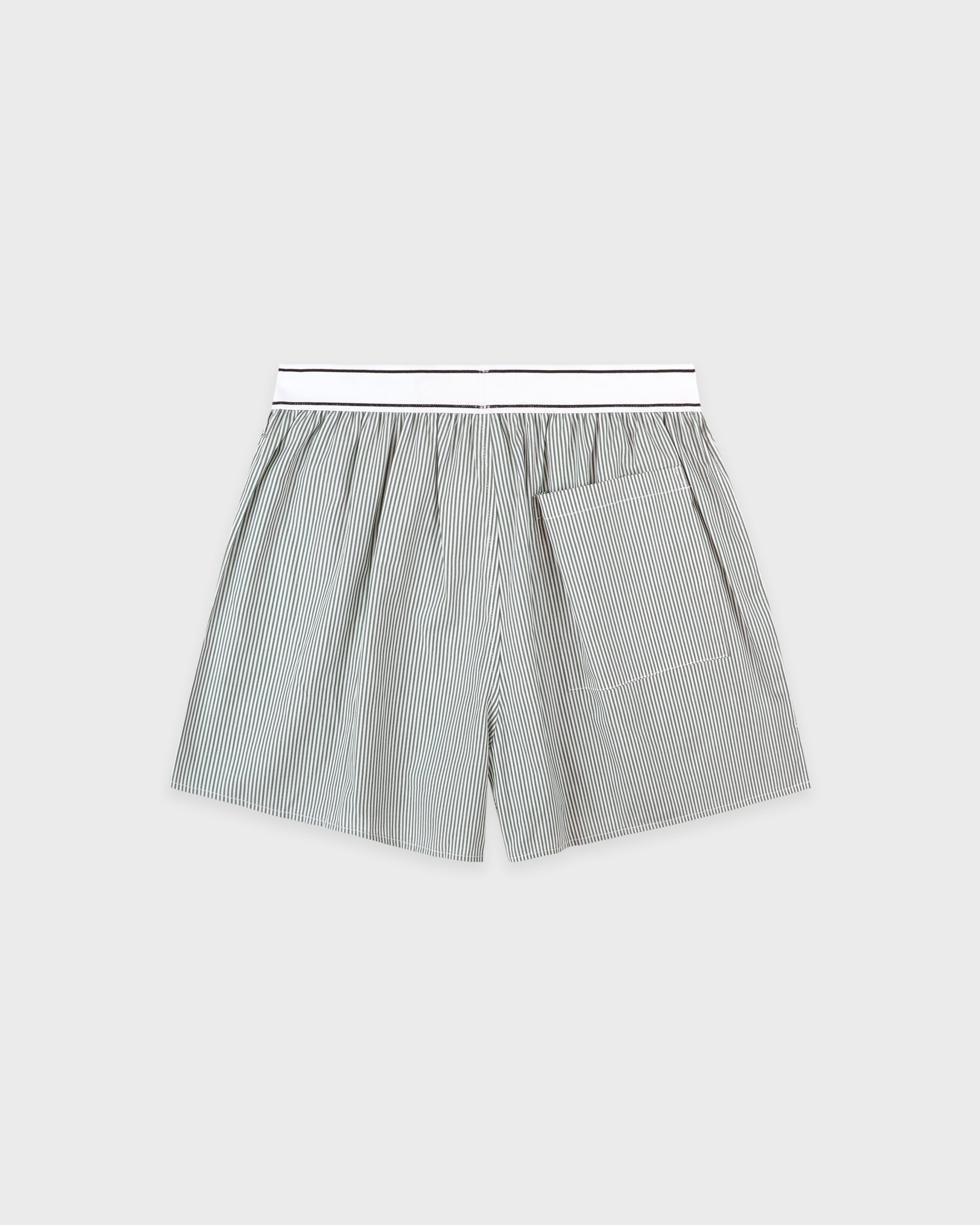 Serif Logo Boxer - Forest striped