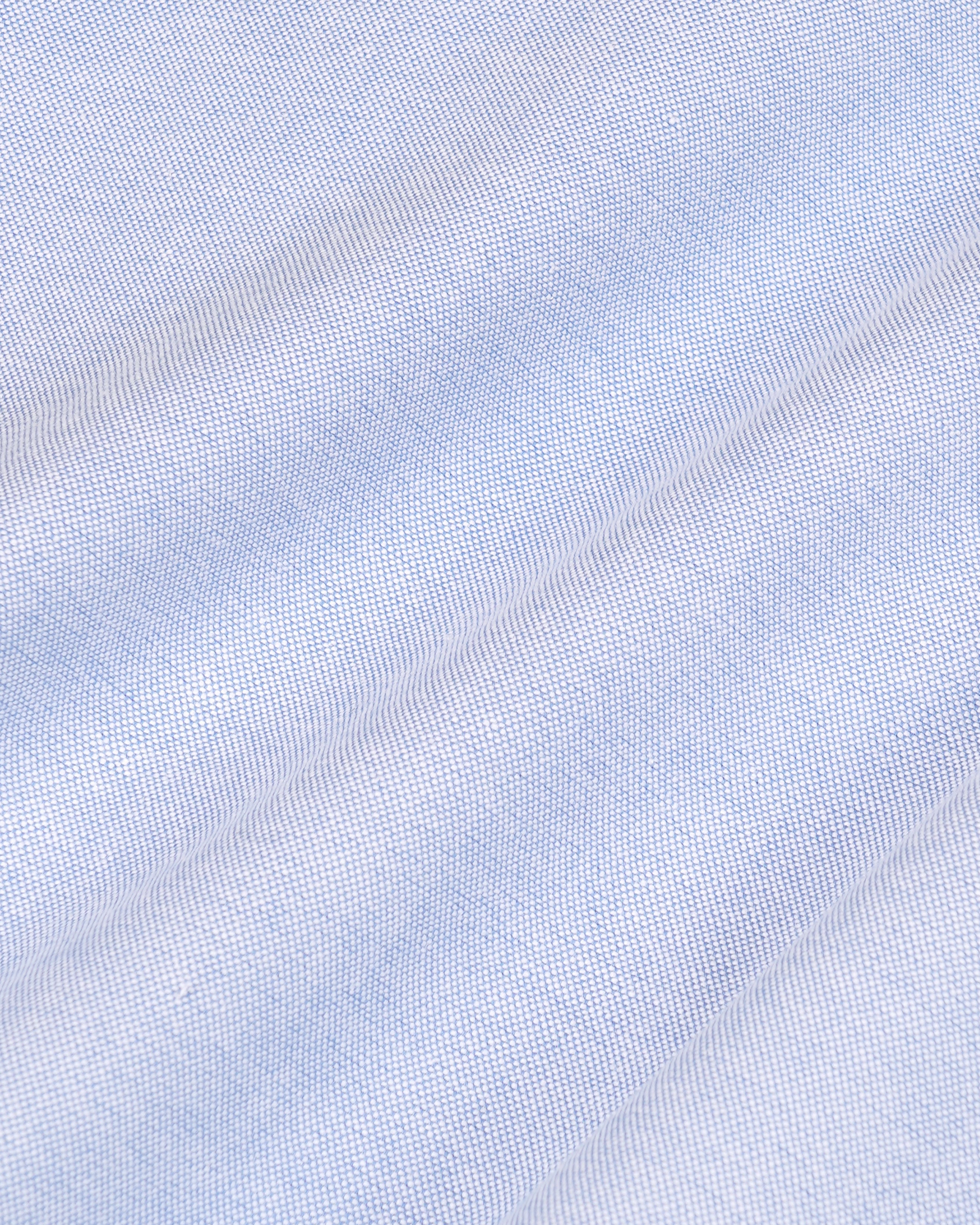 Nautical Oversized Oxford Shirt - Blue