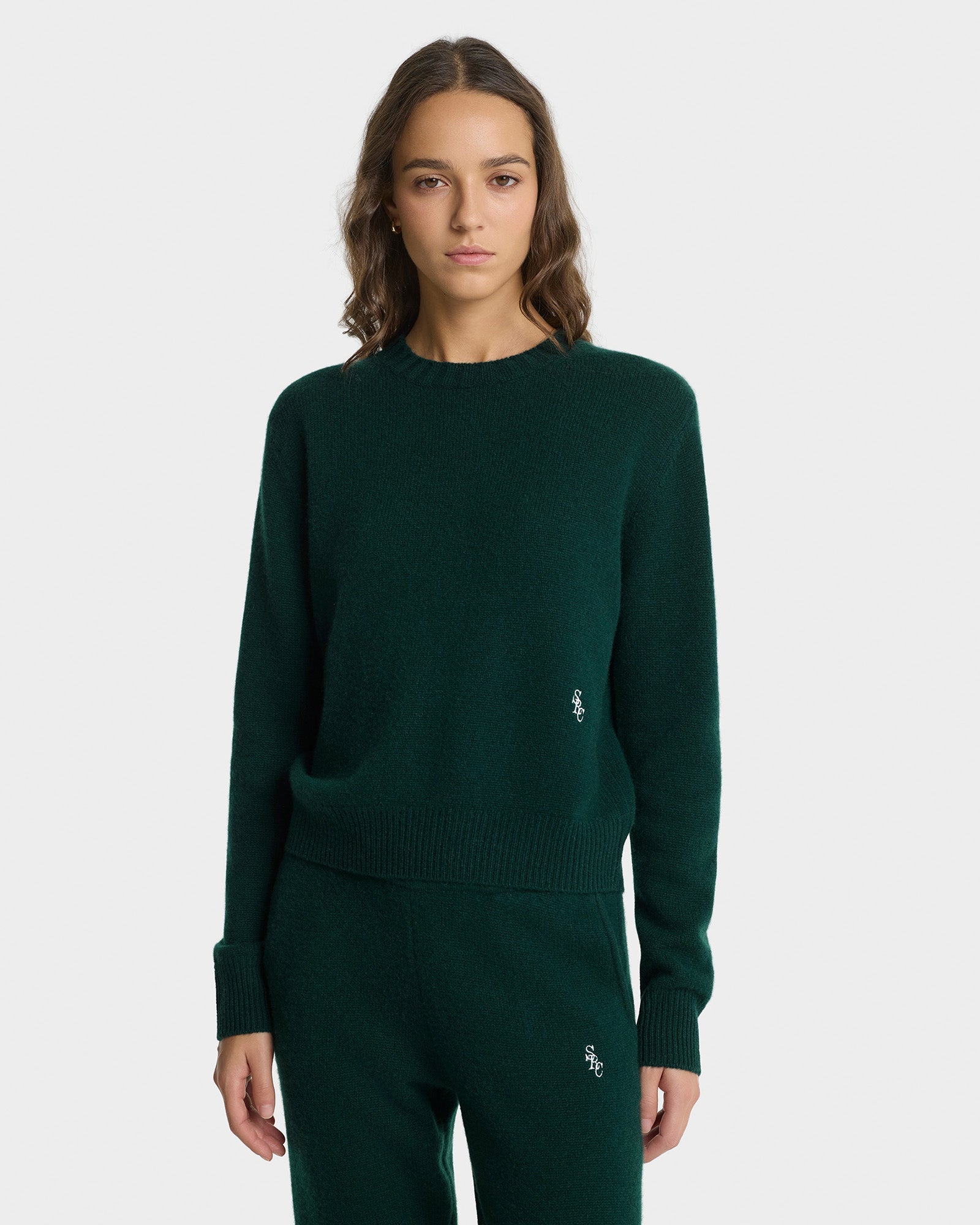 SRC Cashmere Trousers - Forest