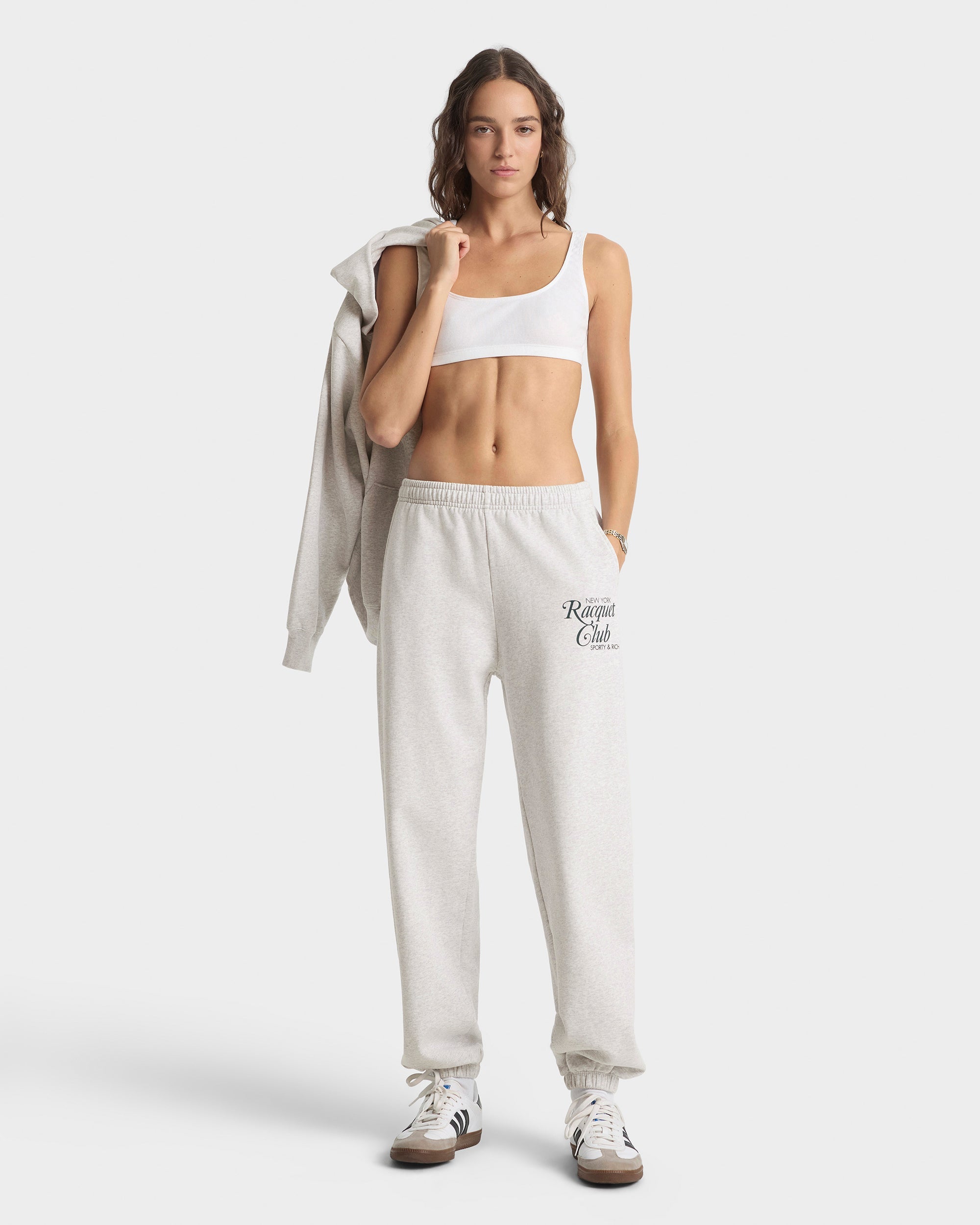 NYRC Sweatpant - Heather Gray/Forest