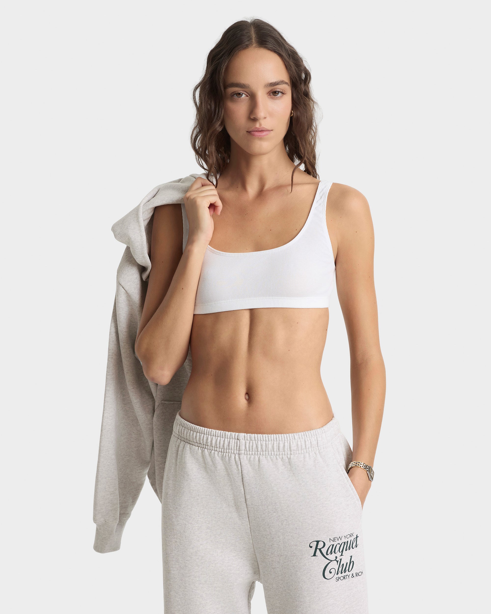 NYRC Sweatpant - Heather Gray/Forest