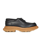 Black Laced Derby Shoes AW24