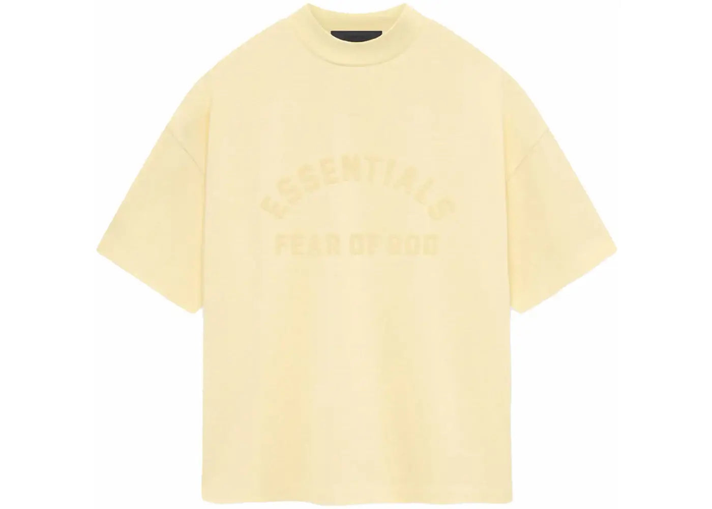 Essentials Essentials Tee FW23 - Garden Yellow - Size: XS T-Shirts | Shop From The Mirage