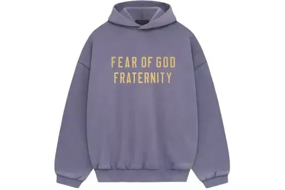 Fear of God Essentials Heavy Fleece Fullzip Hoodie Lavender