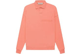 Essentials Long Sleeve Tee Coral