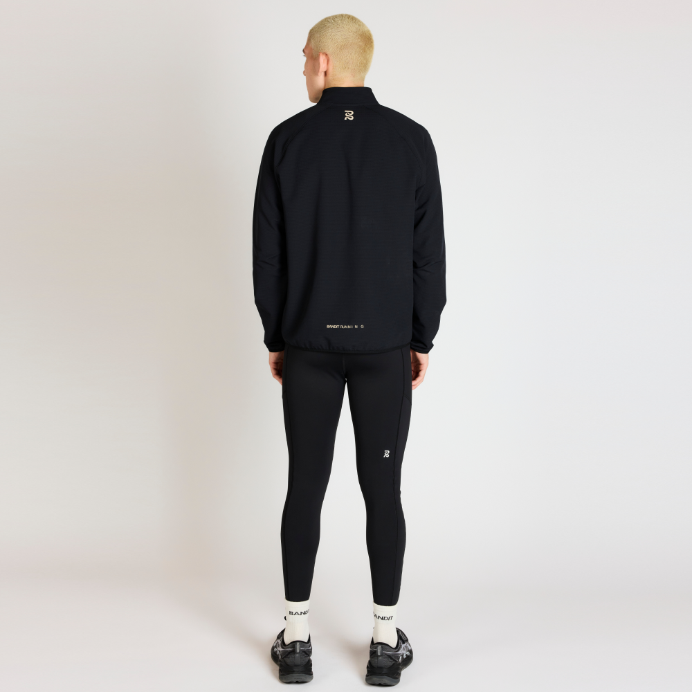 Windproof AuraGrid™ Jacket - Black