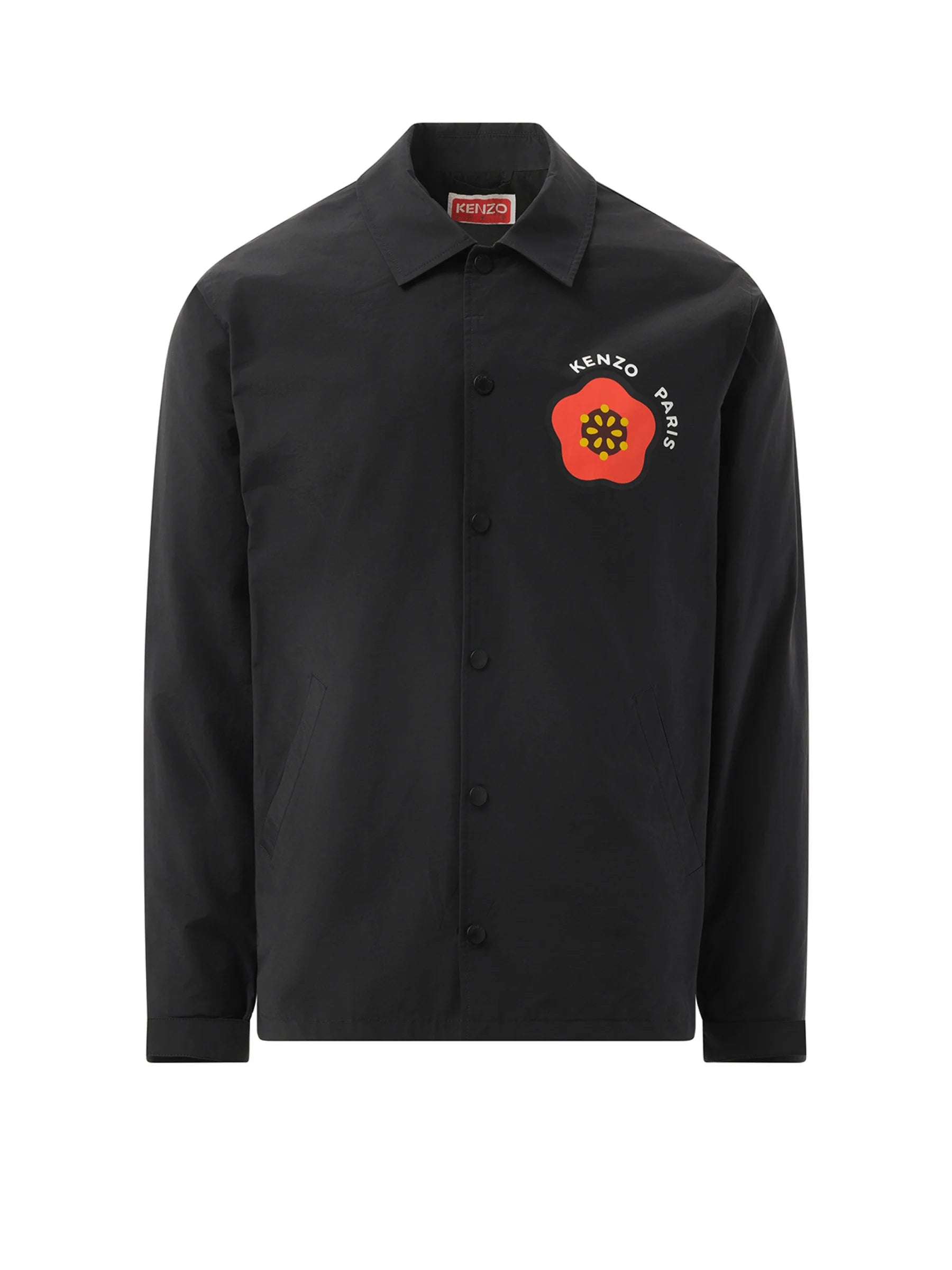 Kenzo Pop Light Coach Jacket in Black