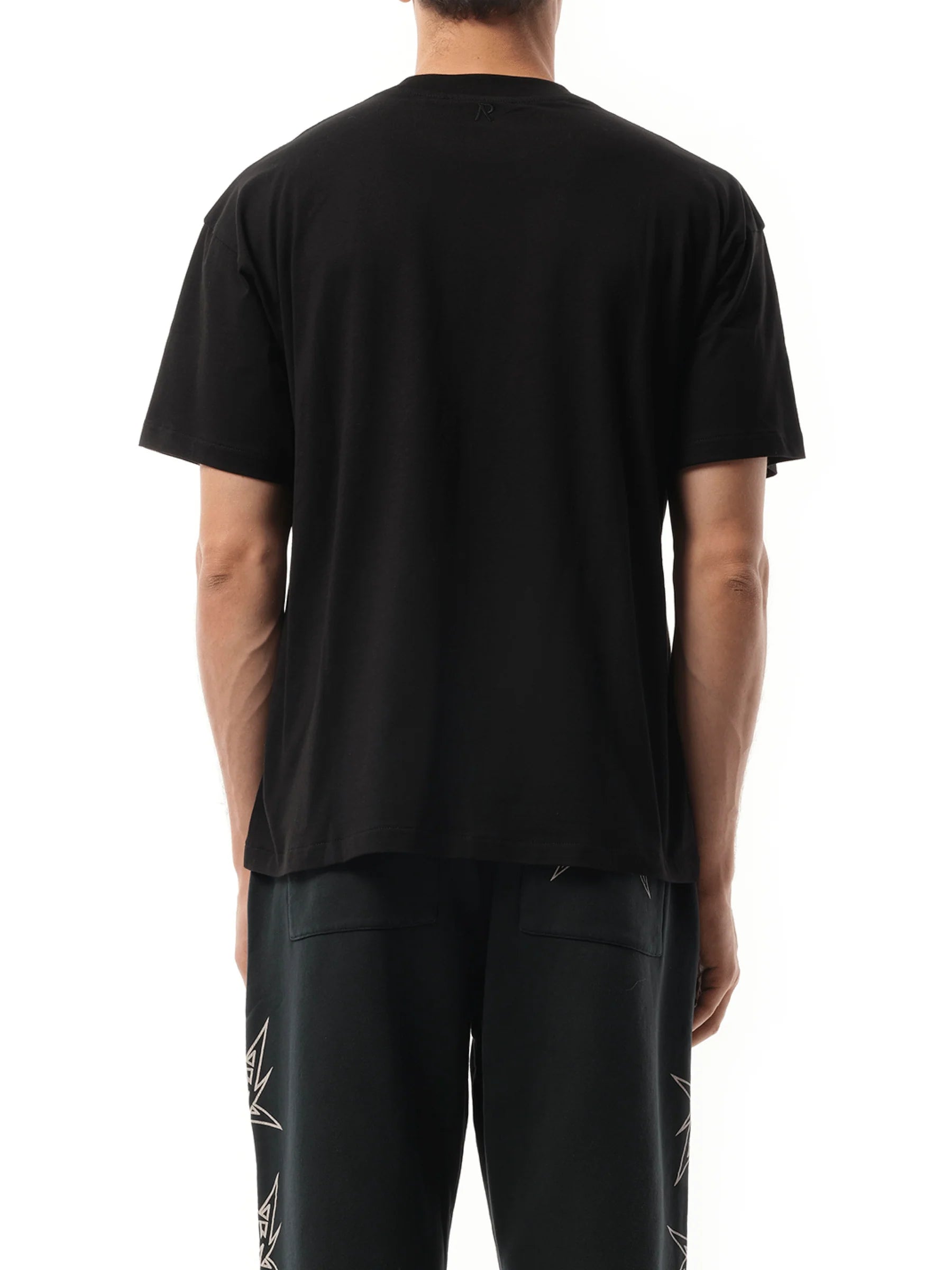 Initial Oversized T-Shirt in Black