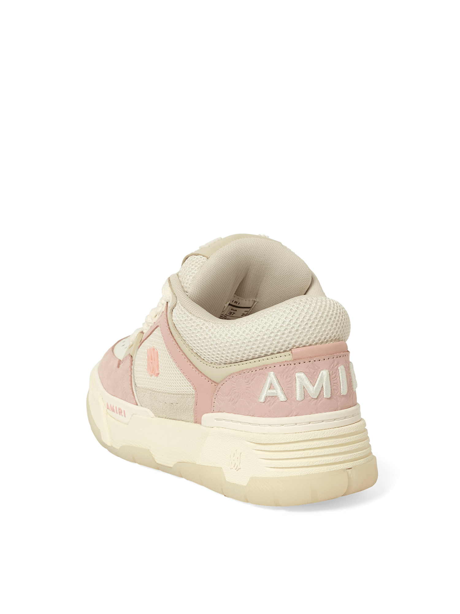 Amiri Low-Top Pink & Beige Mesh Sneakers