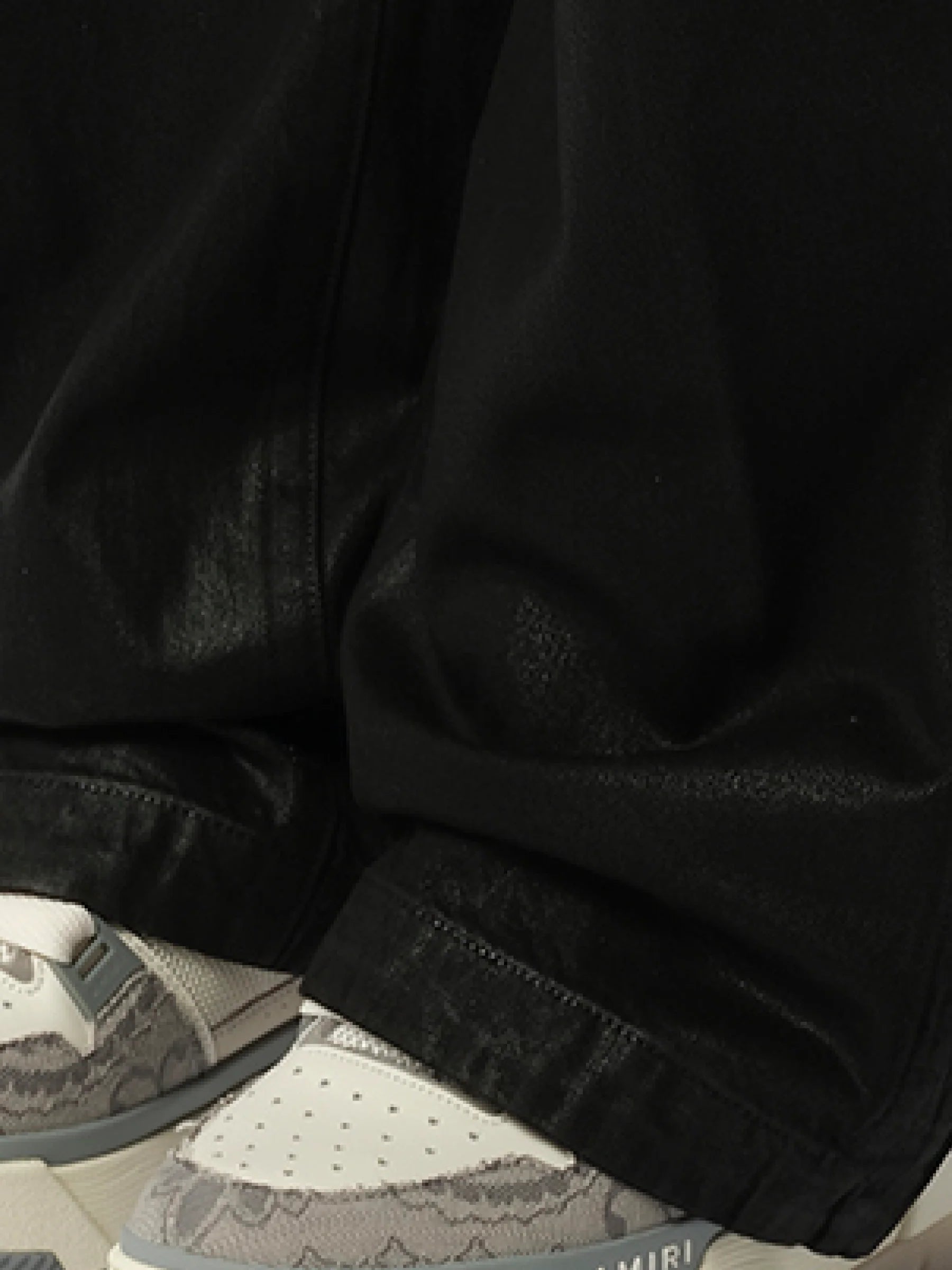 Wax M65 Baggy Cargo Pants in Black OD