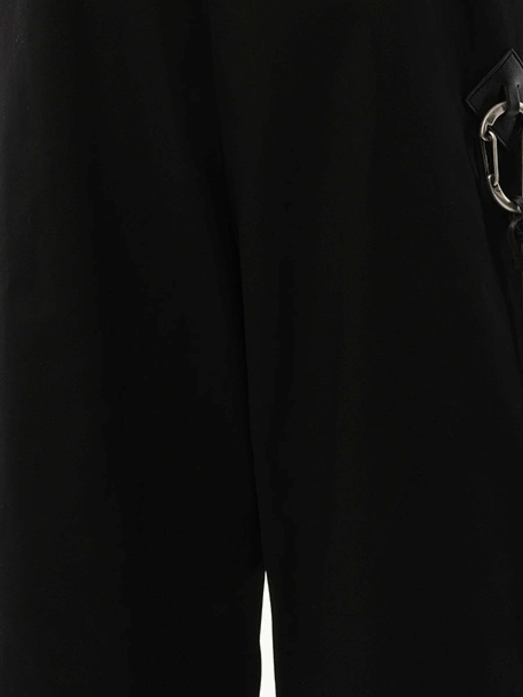 Low Crotch Trouser in Black