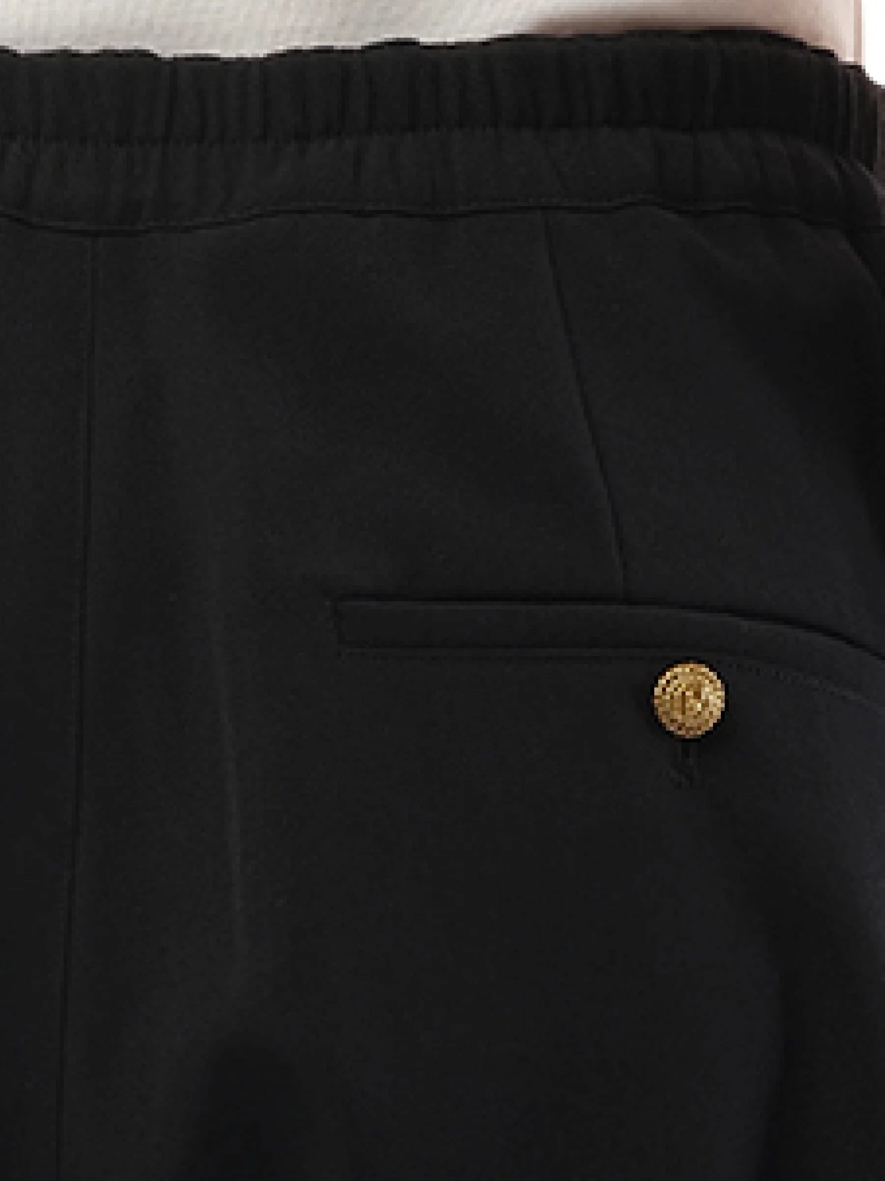Tailored GDP Slouch Pants in Black