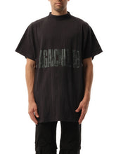 AGAICNELAB Oversized T-Shirt in Washed Black/Anthracite