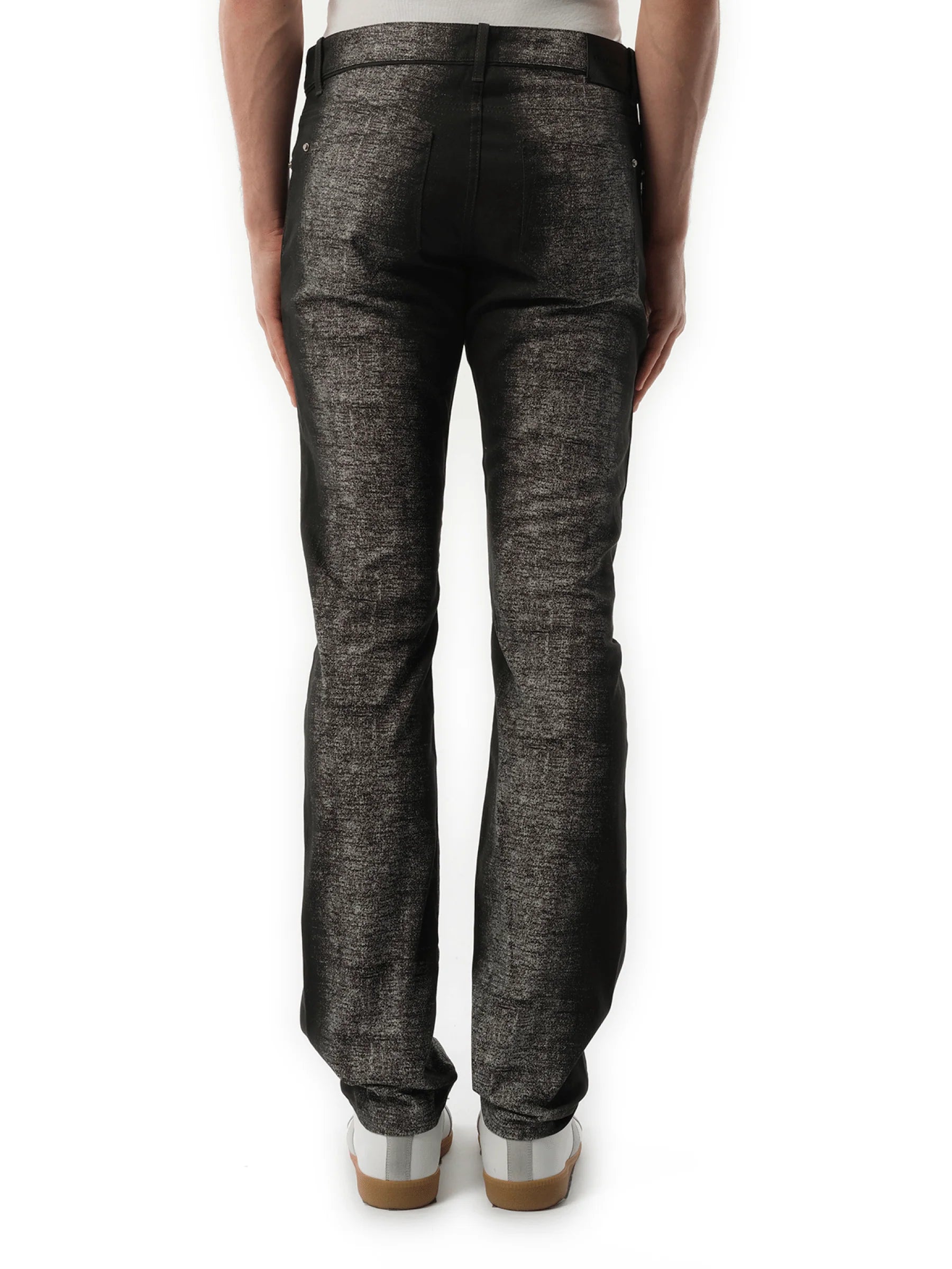Denim Imprime Jeans in Black