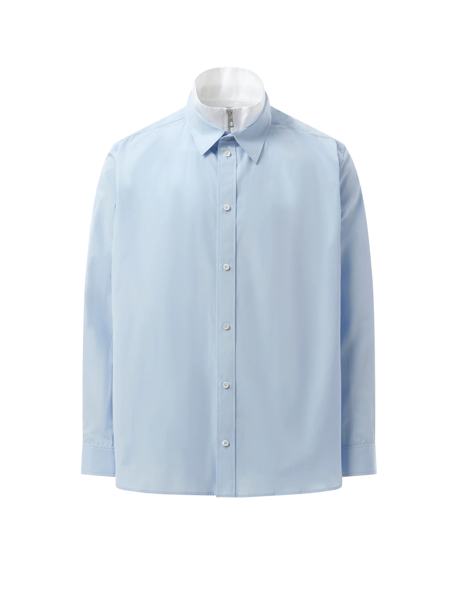 Hybrid Shirt in Light Blue/White