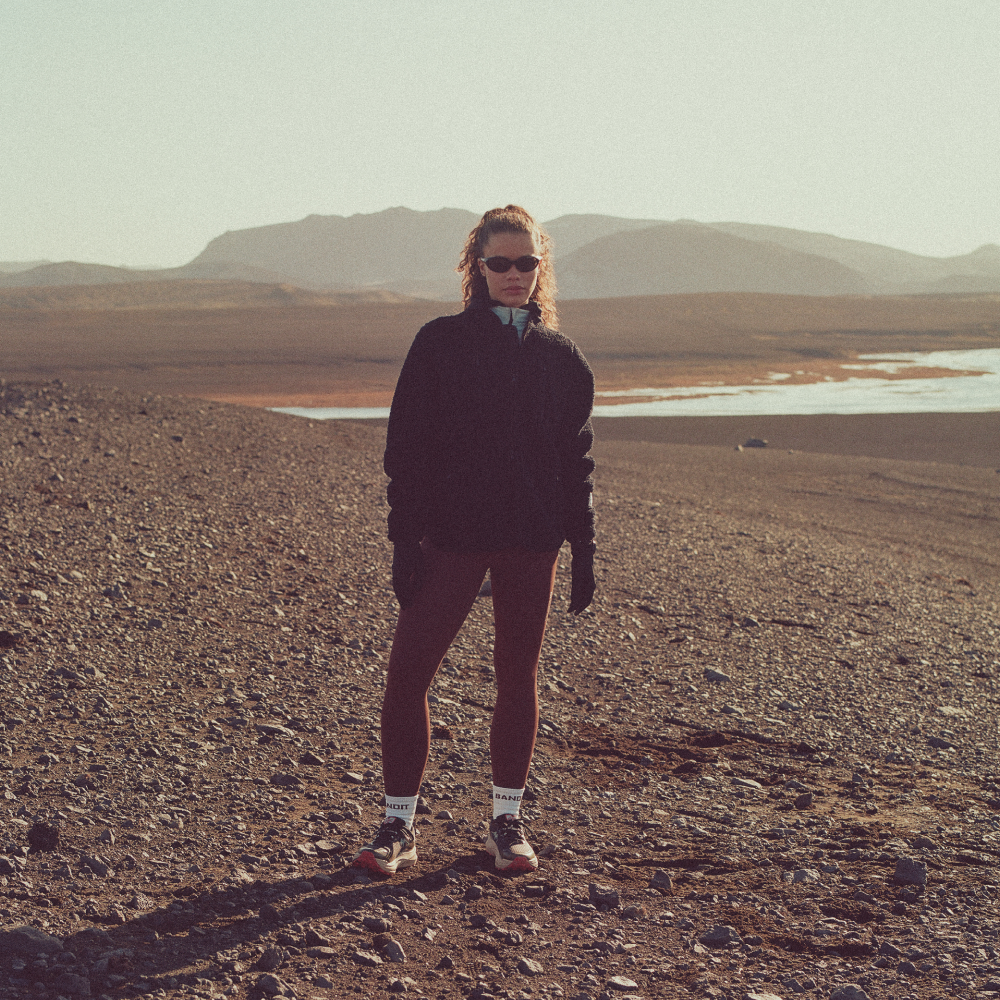 Iceland Fleece Jacket, Unisex - Black