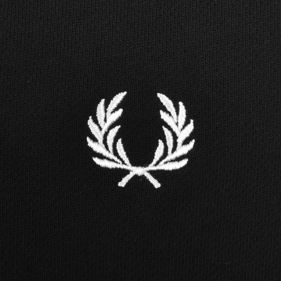 Fred Perry Collared Sweatshirt Black