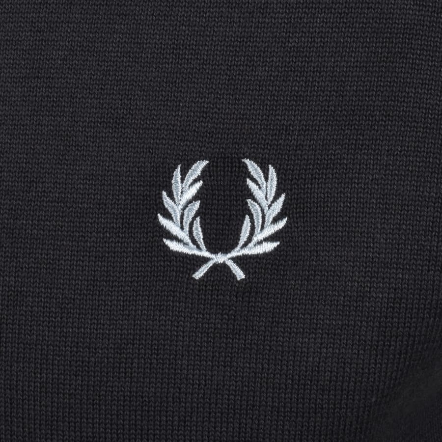 Fred Perry Knit T Shirt Grey