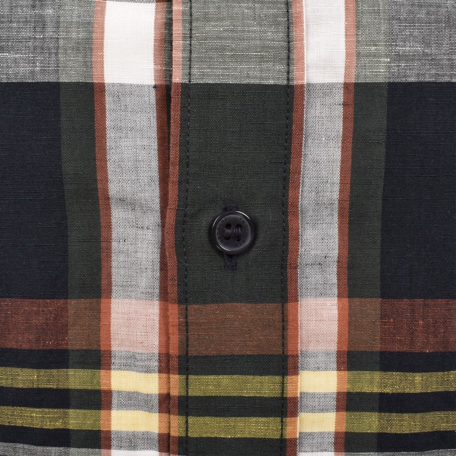 Fred Perry Madras Check Shirt Navy