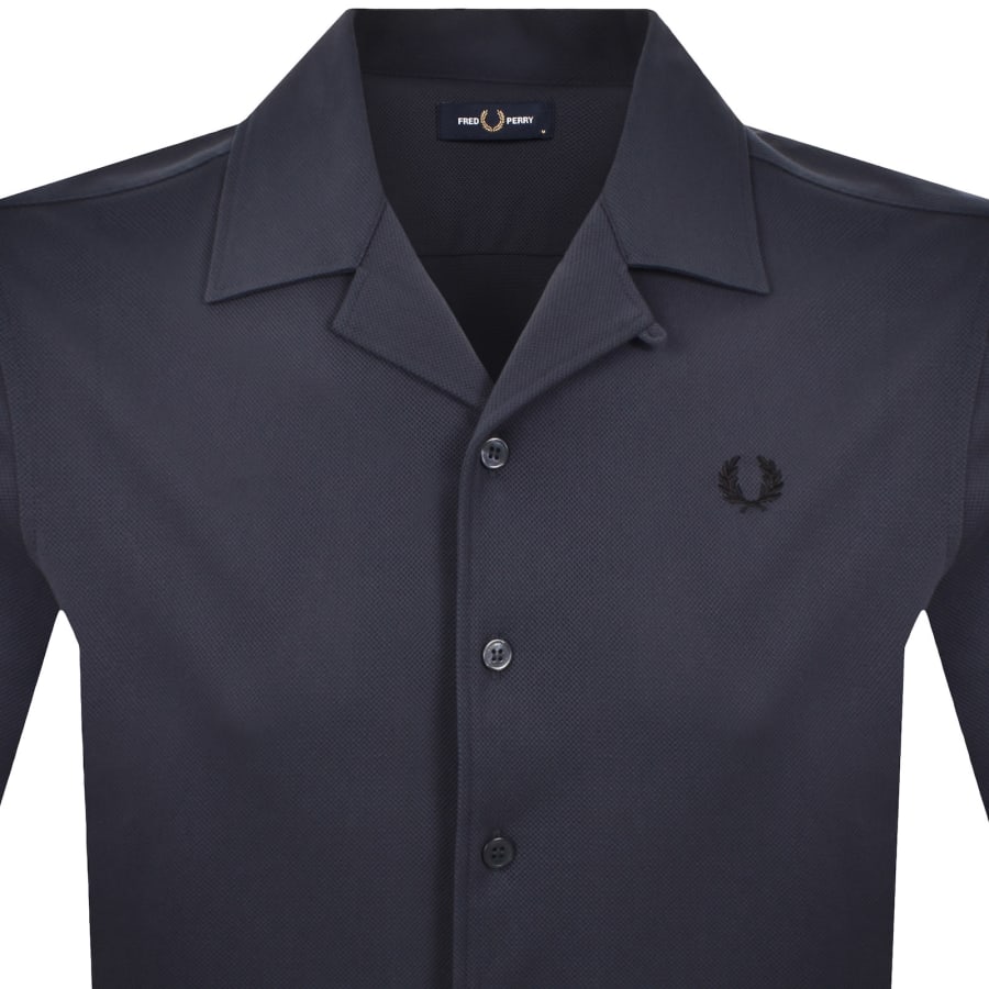 Fred Perry Revere Coller Shirt Blue