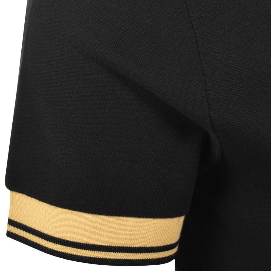 Fred Perry Twin Tipped Cuff T Shirt Black