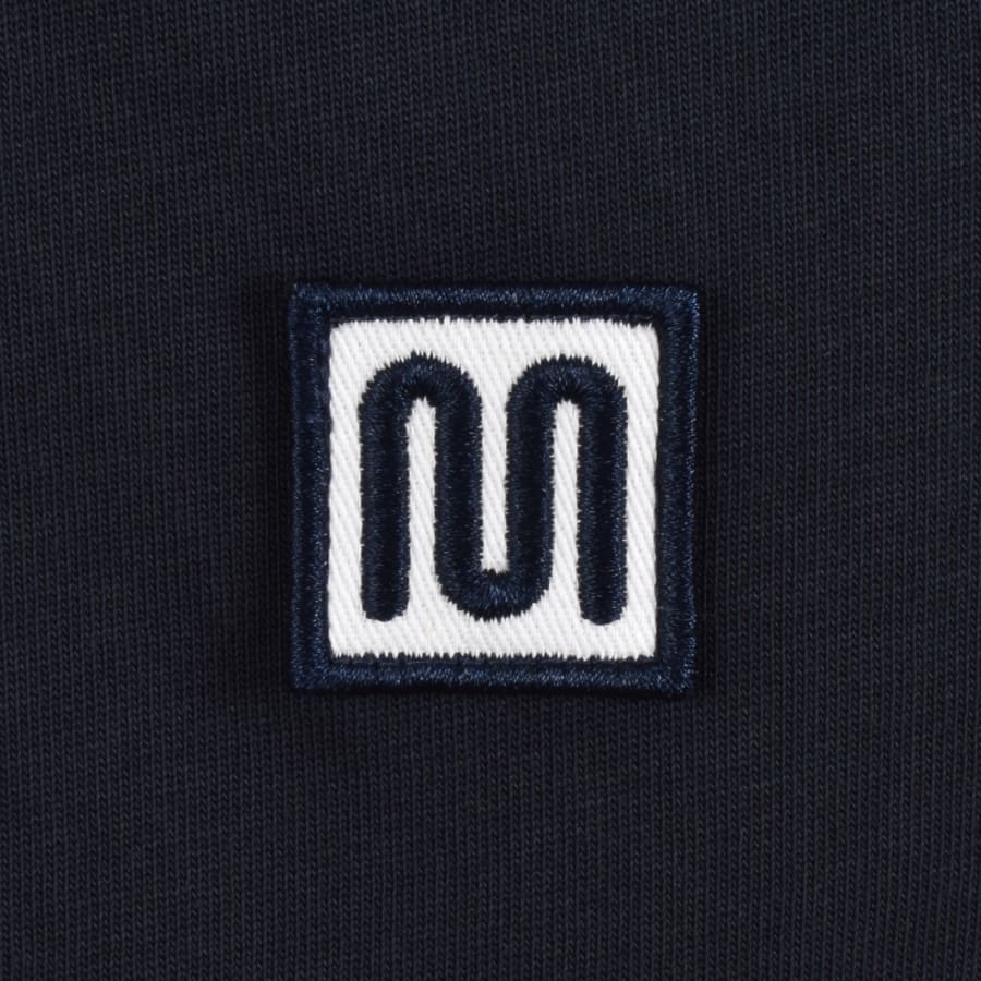 Fred Perry X Meyba T Shirt Laurel Navy