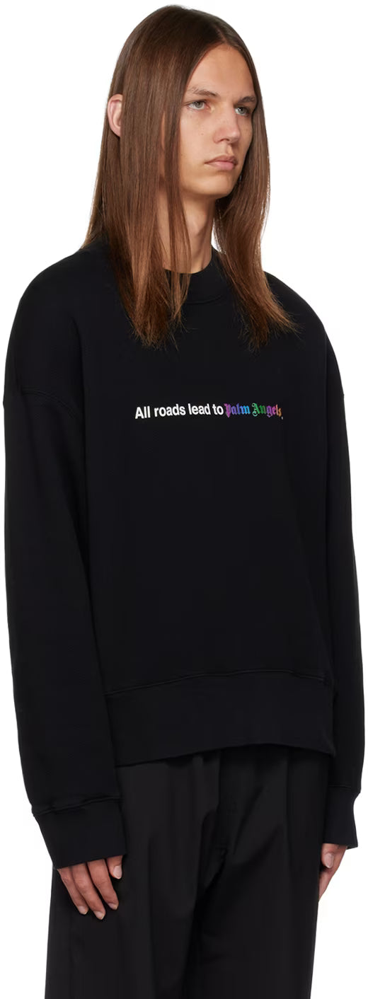 Black 'All Roads' Sweatshirt