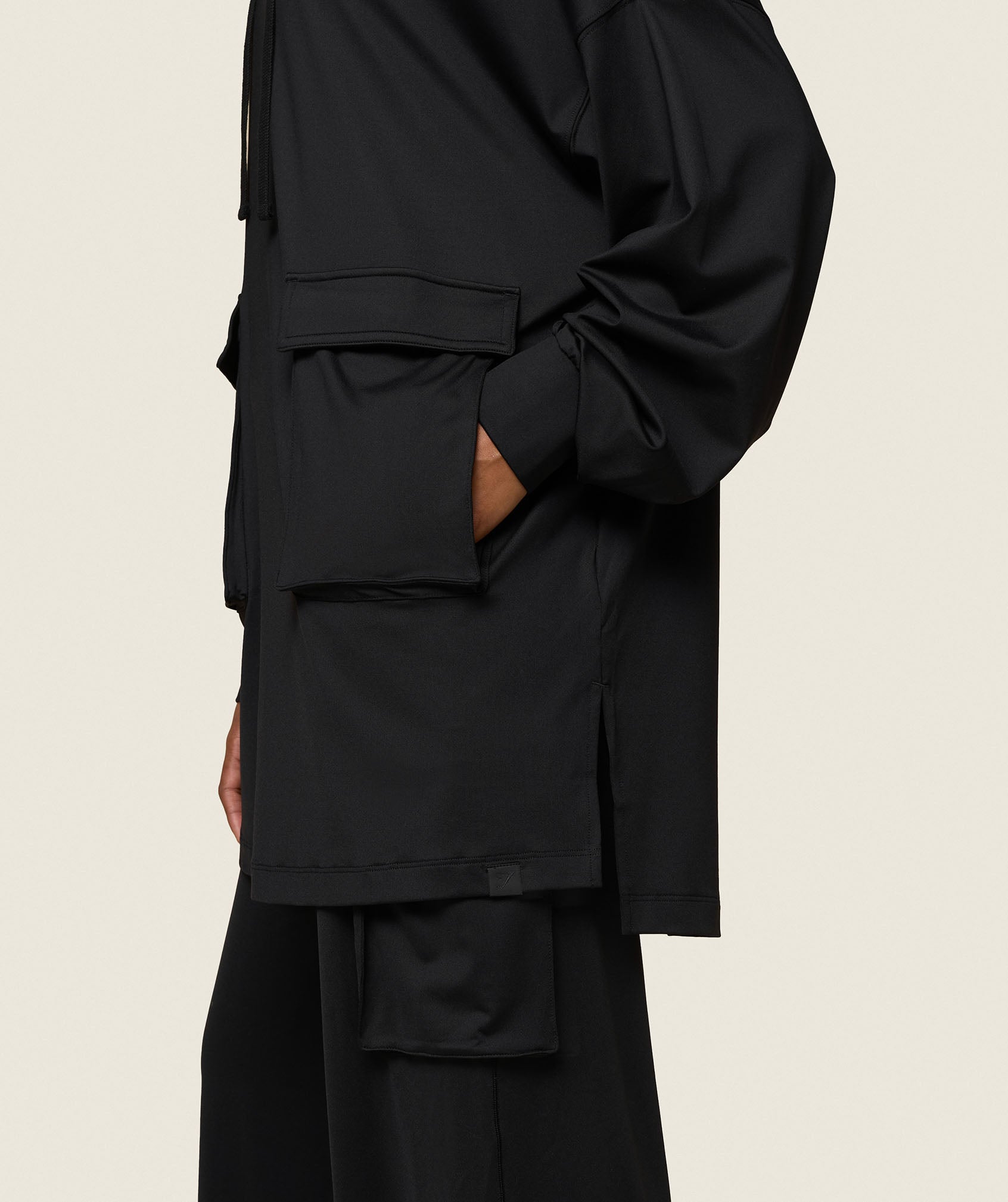 Gymshark GS x Leana Deeb Oversized Hoodie - Black