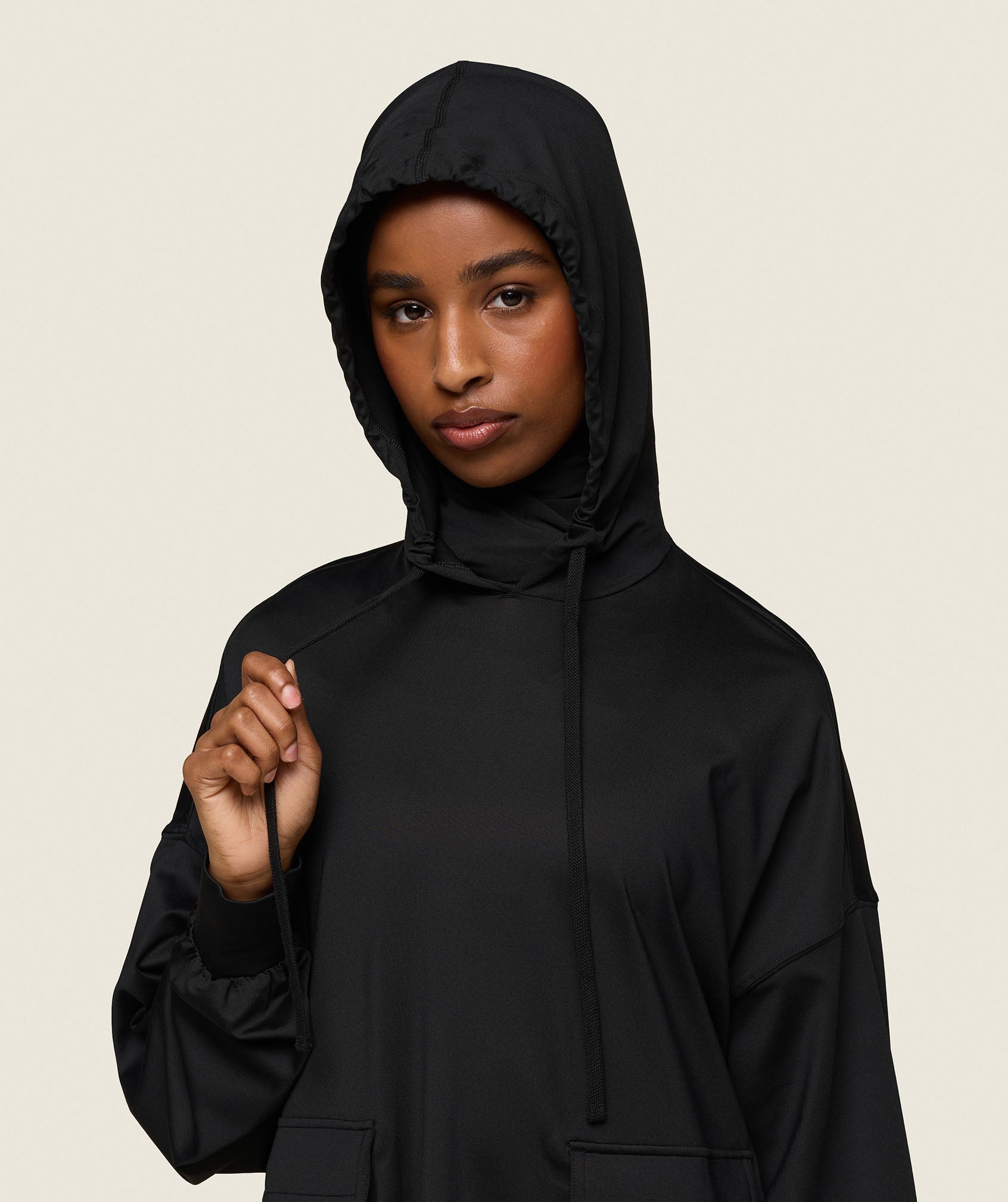 Gymshark GS x Leana Deeb Oversized Hoodie - Black