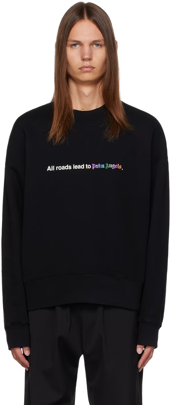 Black 'All Roads' Sweatshirt