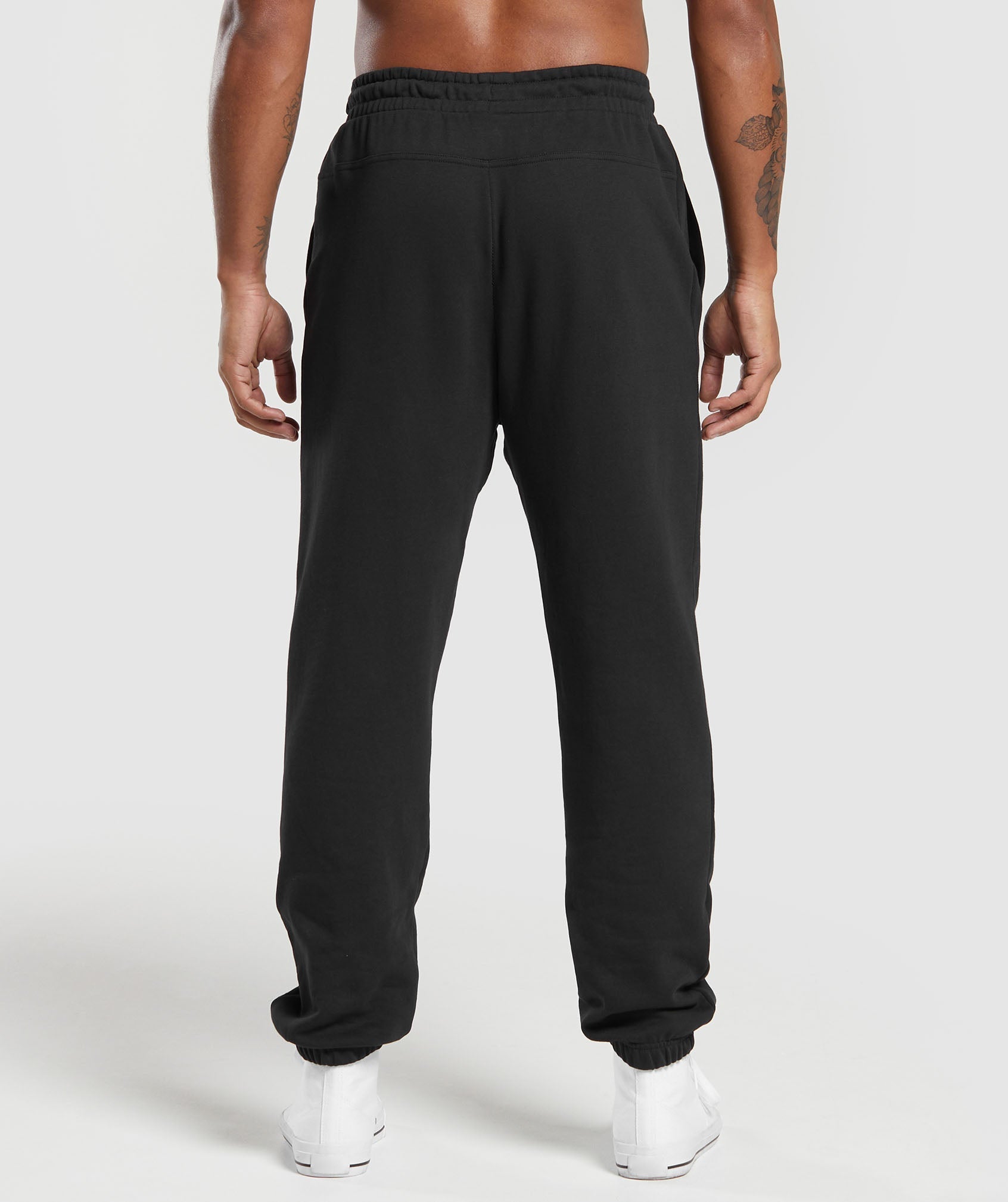 Gymshark Global Lifting Oversized Essential Joggers - Black