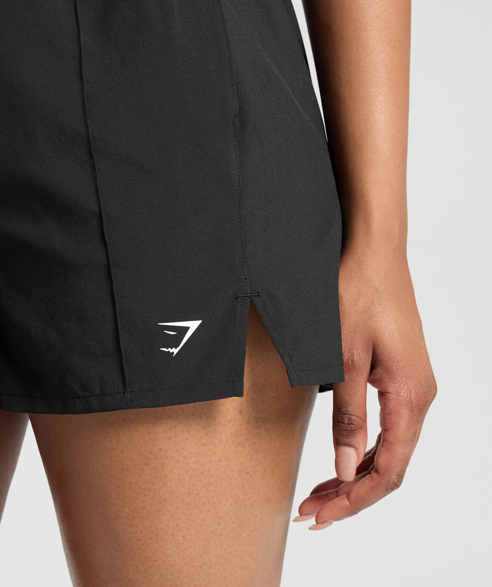 Gymshark Pintuck Shorts - Black