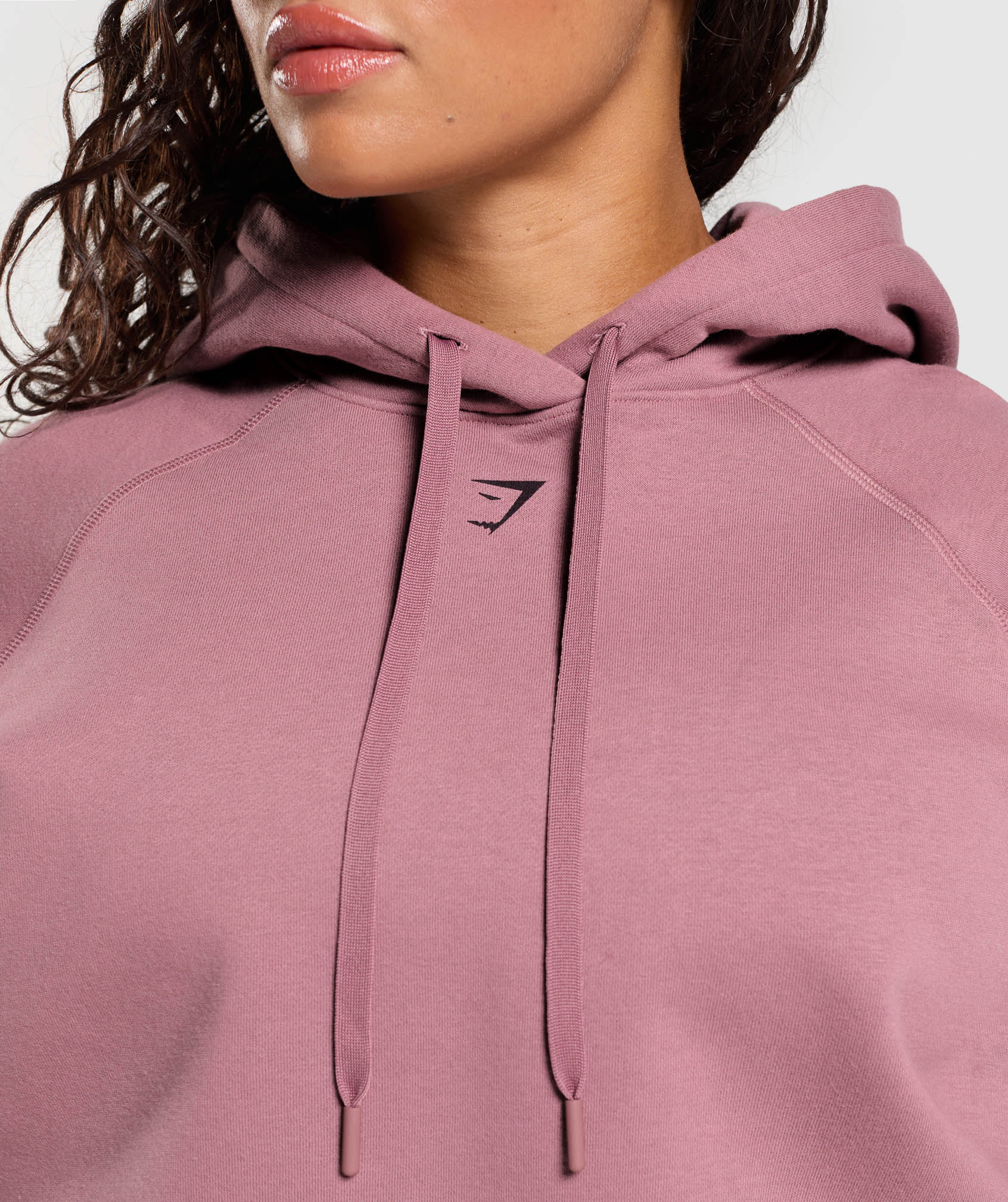 Gymshark Gritty Muscle Mommy Graphic Hoodie - Calm Pink